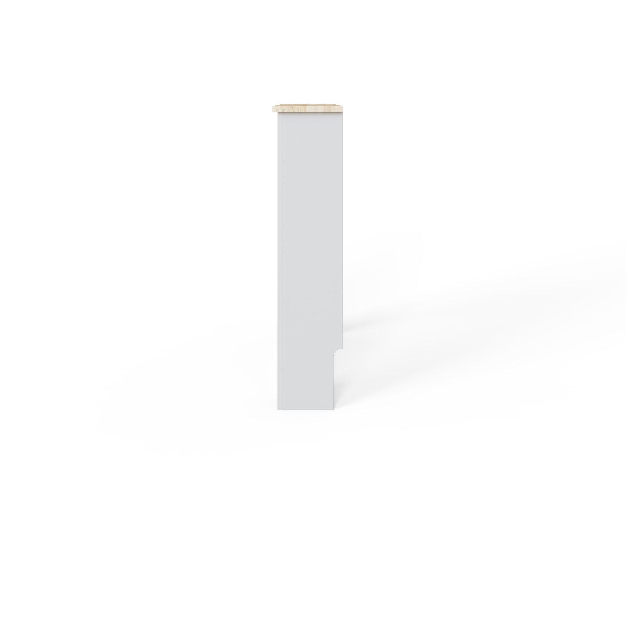 Grey - GFW - Longslow Radiator Cover Small Grey - 5