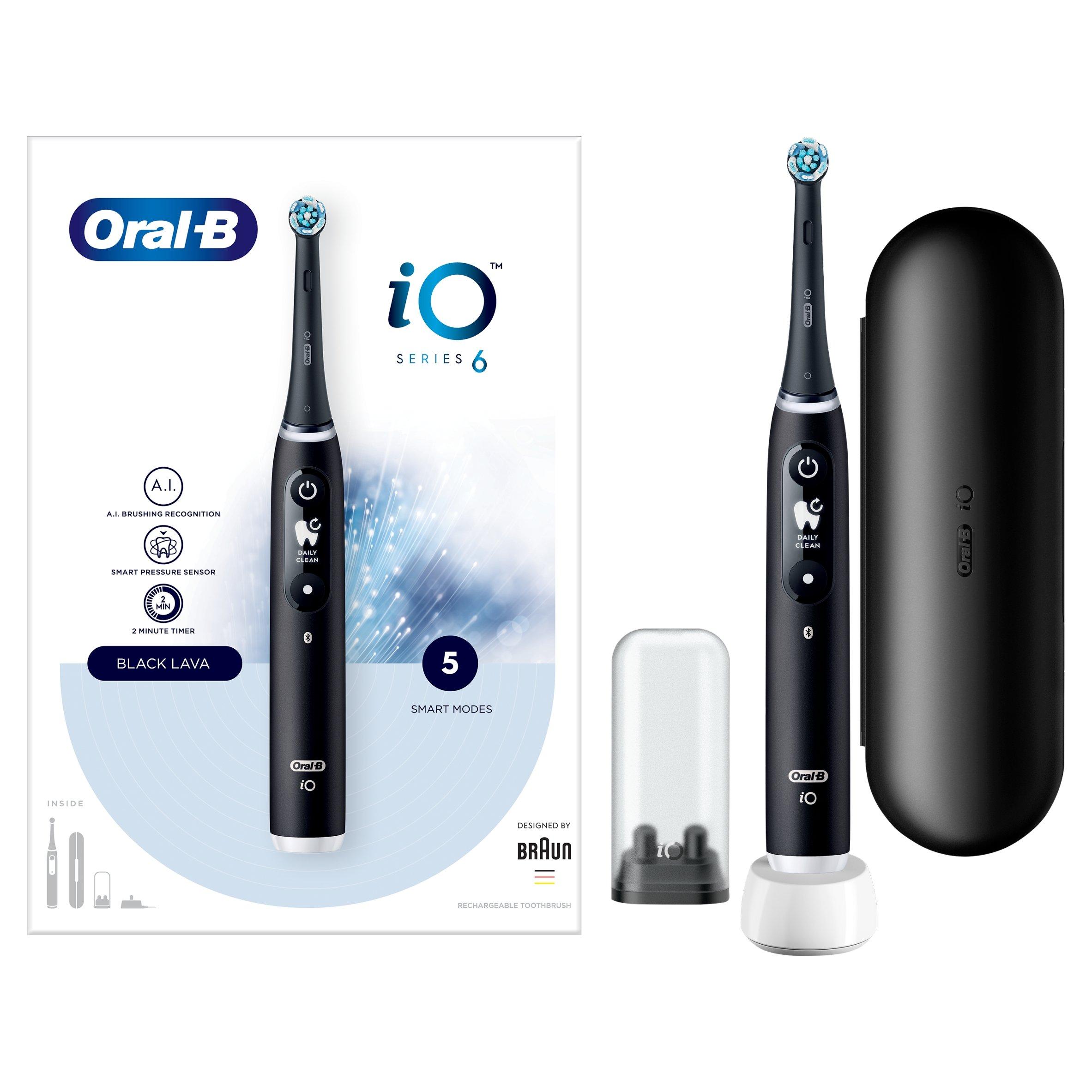 Oral B Oral-B iO - 6 - Black Lava Electric Toothbrush