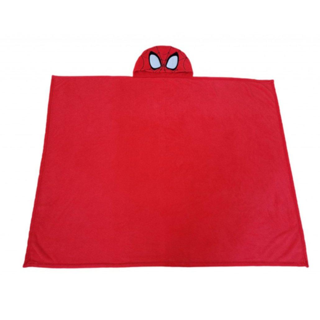 Multi - Spiderman - Spider-Man 3D Cosplay Hooded Blanket - 120 x 150 c - 3
