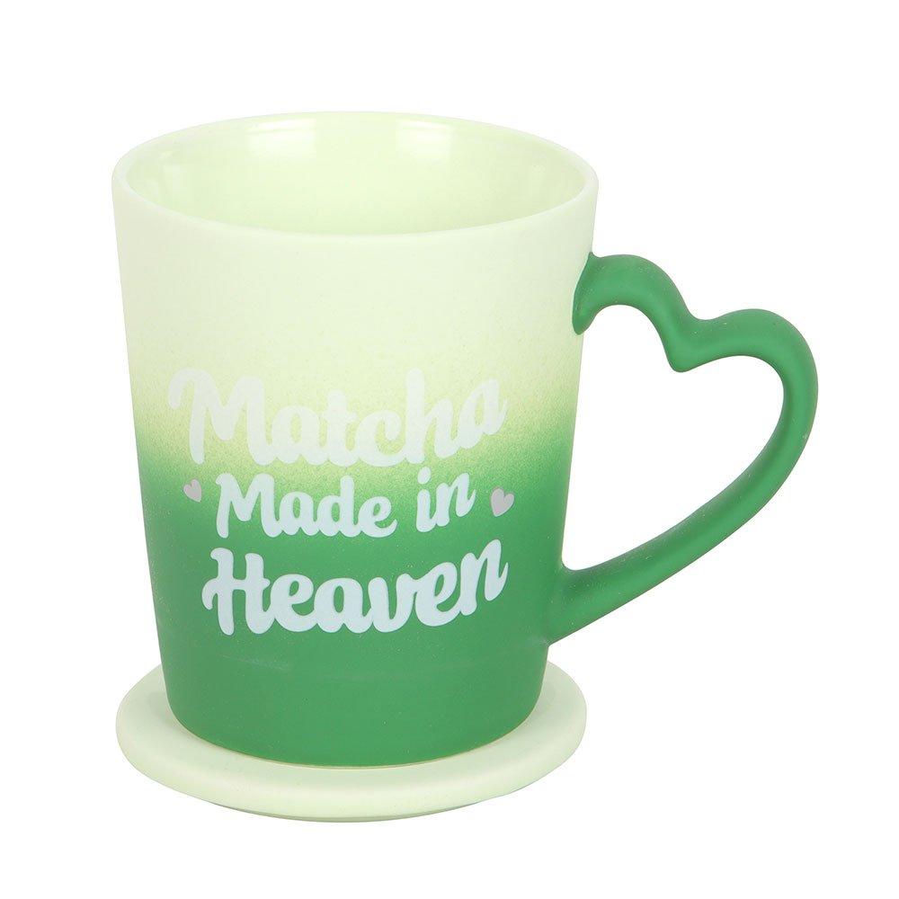 Green - Something Different - Matcha Made in Heaven Mug with Coaster Lid - 3