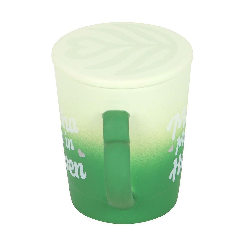 Green - Something Different - Matcha Made in Heaven Mug with Coaster Lid - 4