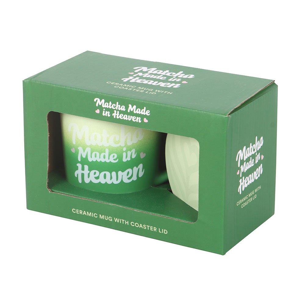 Green - Something Different - Matcha Made in Heaven Mug with Coaster Lid - 5
