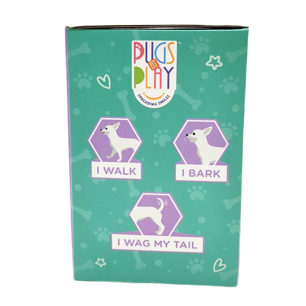 Multi - Pugs at Play - Peanut Interactive Walking Dog Plush Toy - 5