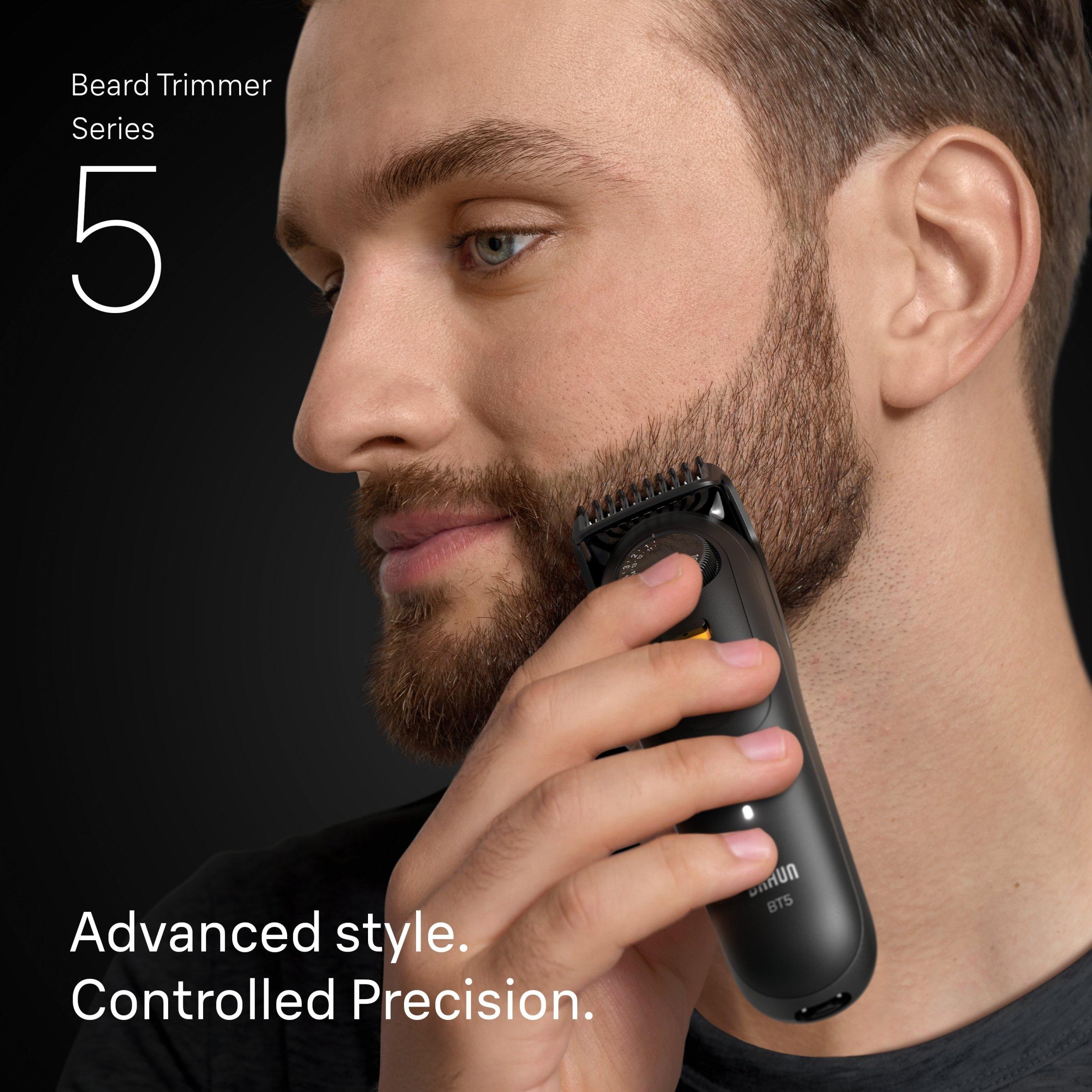Grey - Braun - Braun BT5560 Beard Trimmer BLKMAT - 5