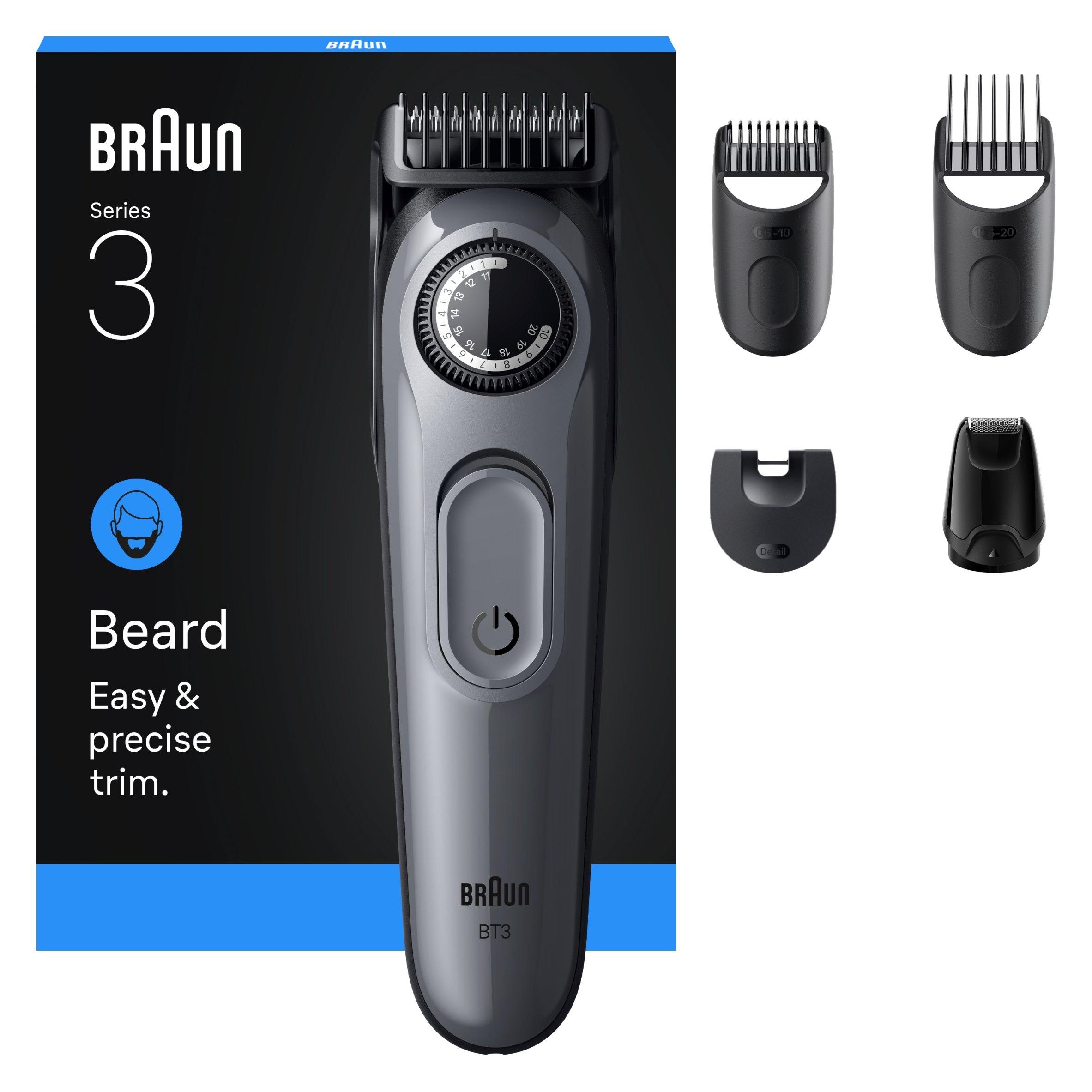 Grey - Braun - Braun BT3560 Beard Trimmer MSGREY - 4