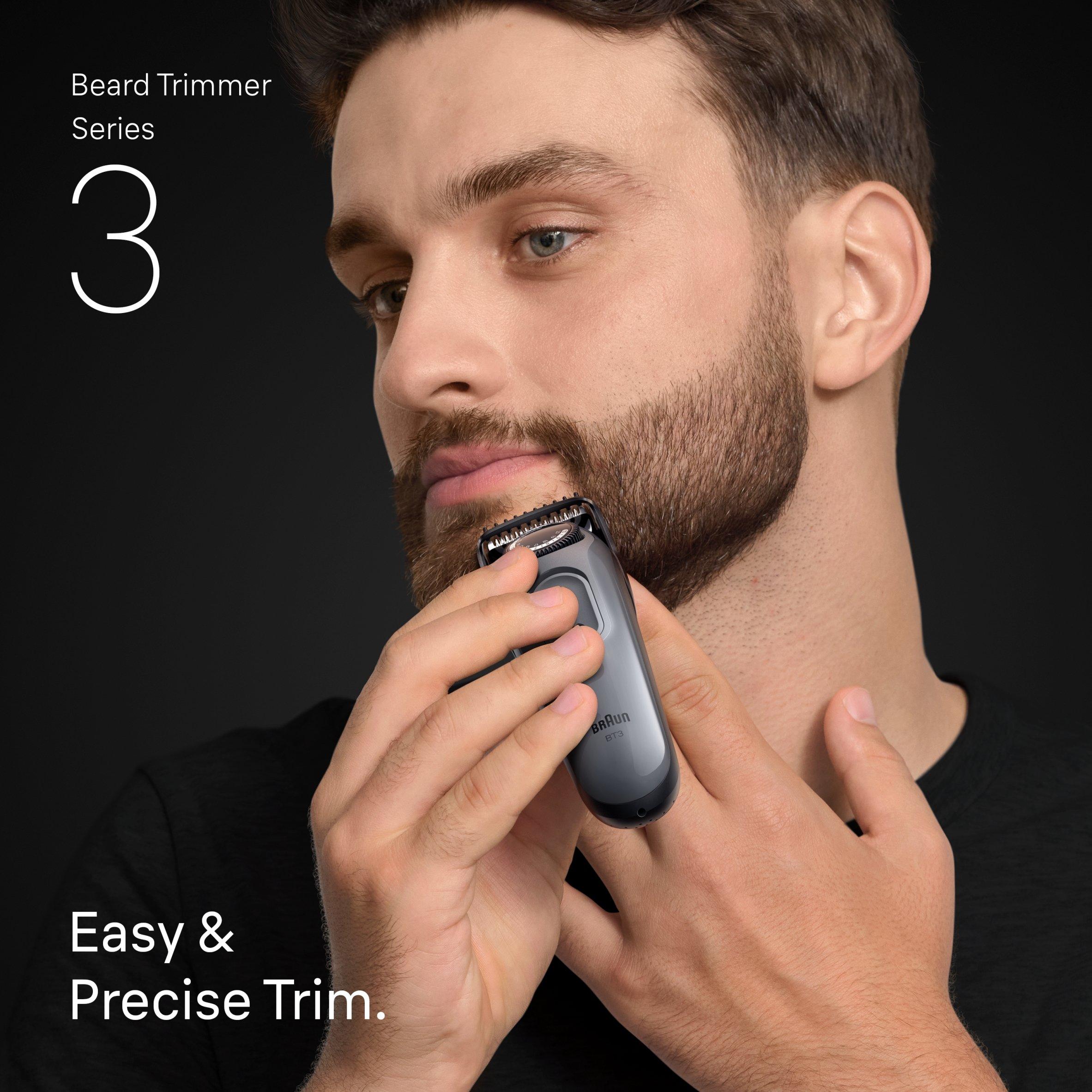 Grey - Braun - Braun BT3560 Beard Trimmer MSGREY - 5