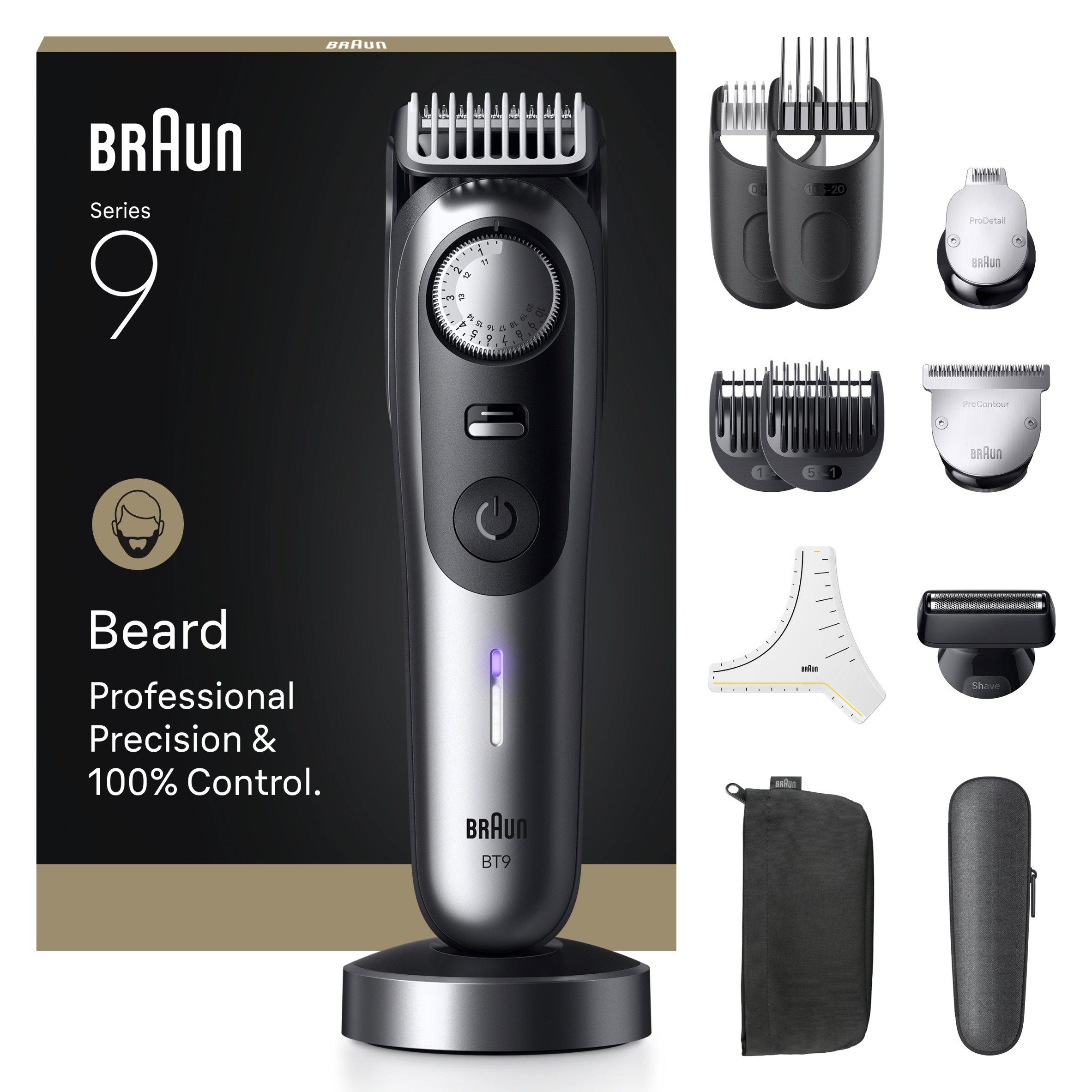 Chrome - Braun - Braun BT9560 Beard Trimmer SILVMAT - 4