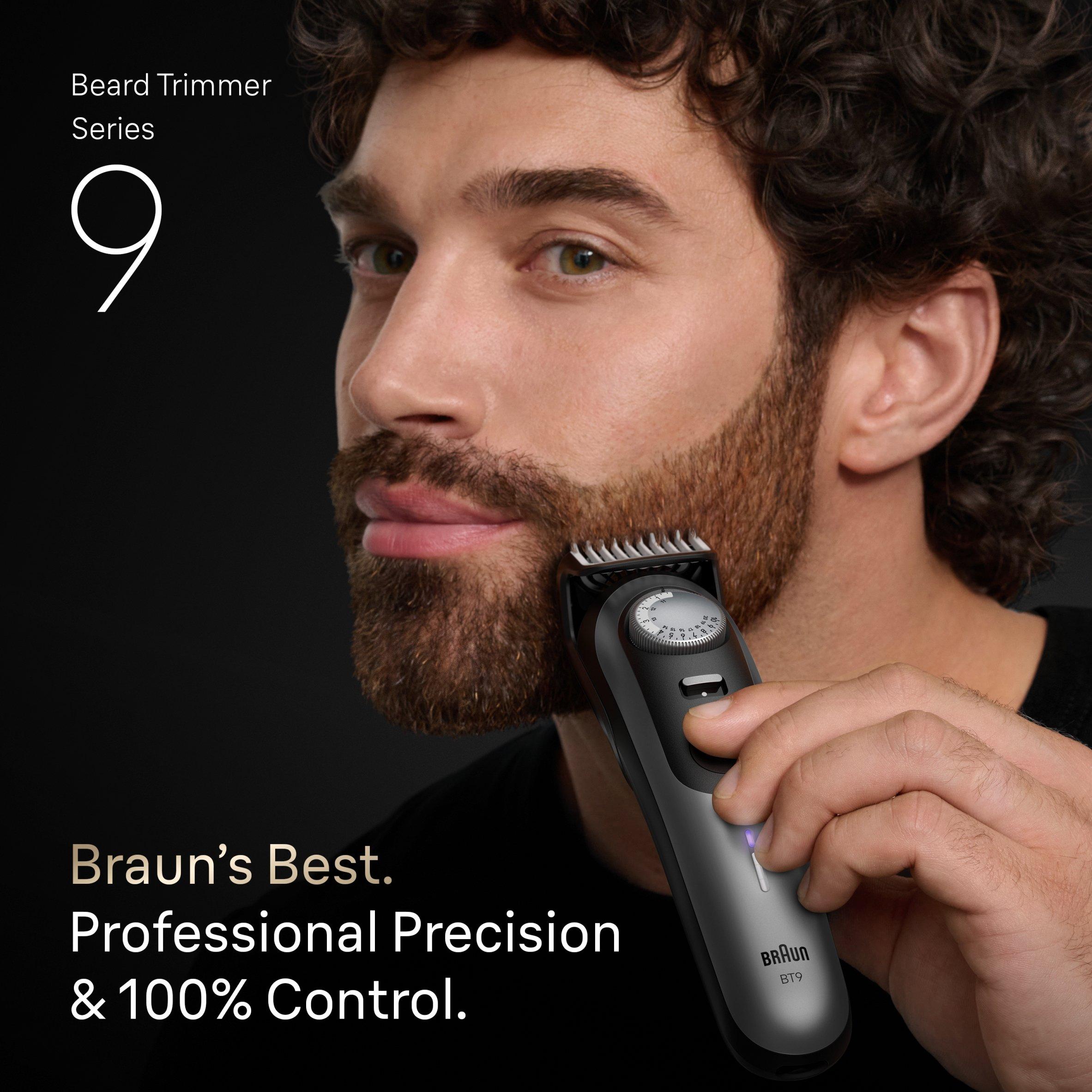 Chrome - Braun - Braun BT9560 Beard Trimmer SILVMAT - 5
