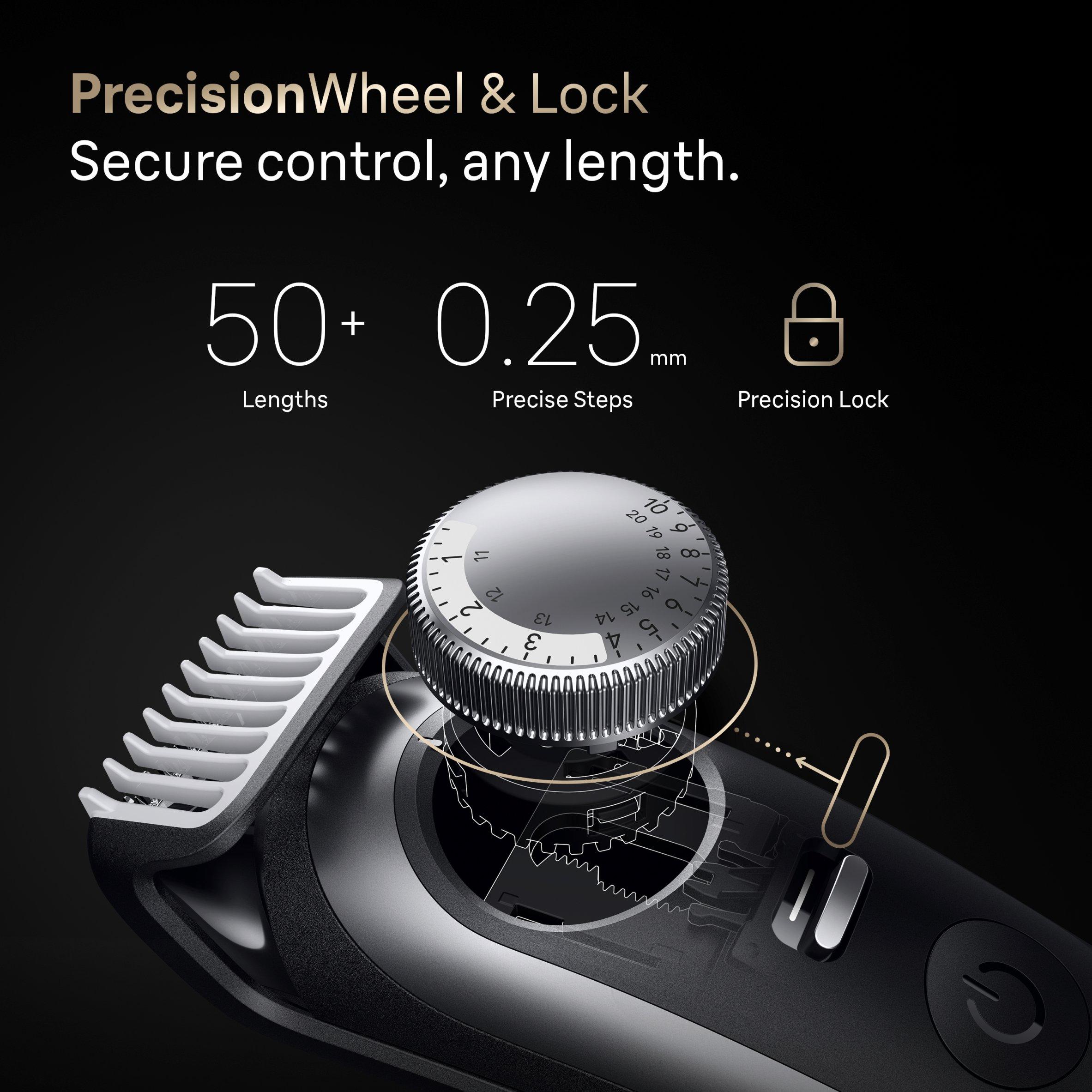 Chrome - Braun - Braun BT9560 Beard Trimmer SILVMAT - 7