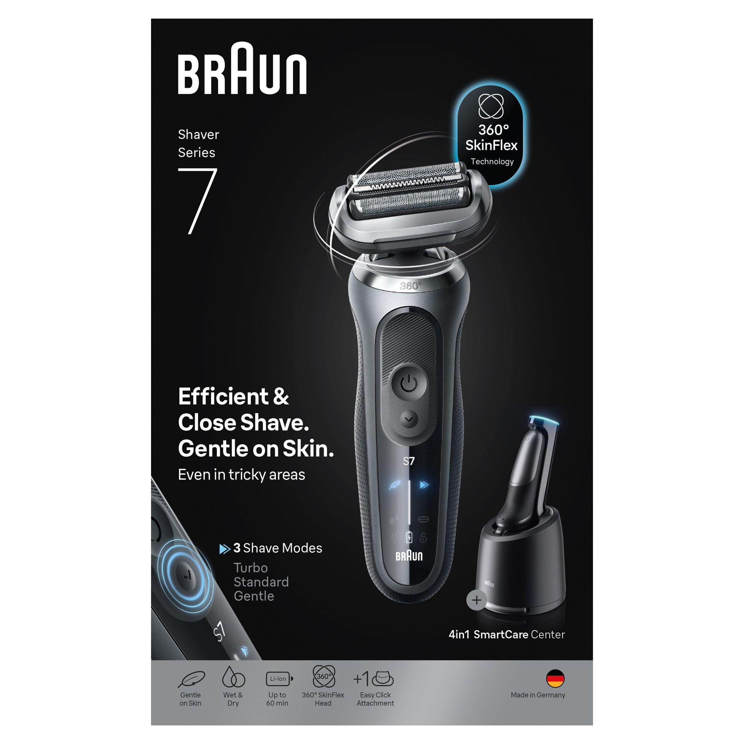 Grey - Braun - Braun Series 7 Electric Shaver 72-G7200CC Grey - 2