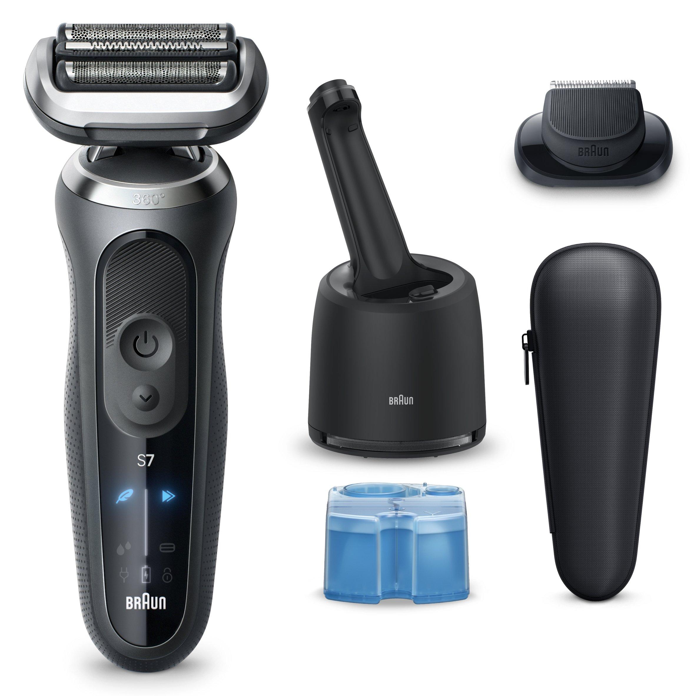 Grey - Braun - Braun Series 7 Electric Shaver 72-G7200CC Grey - 3