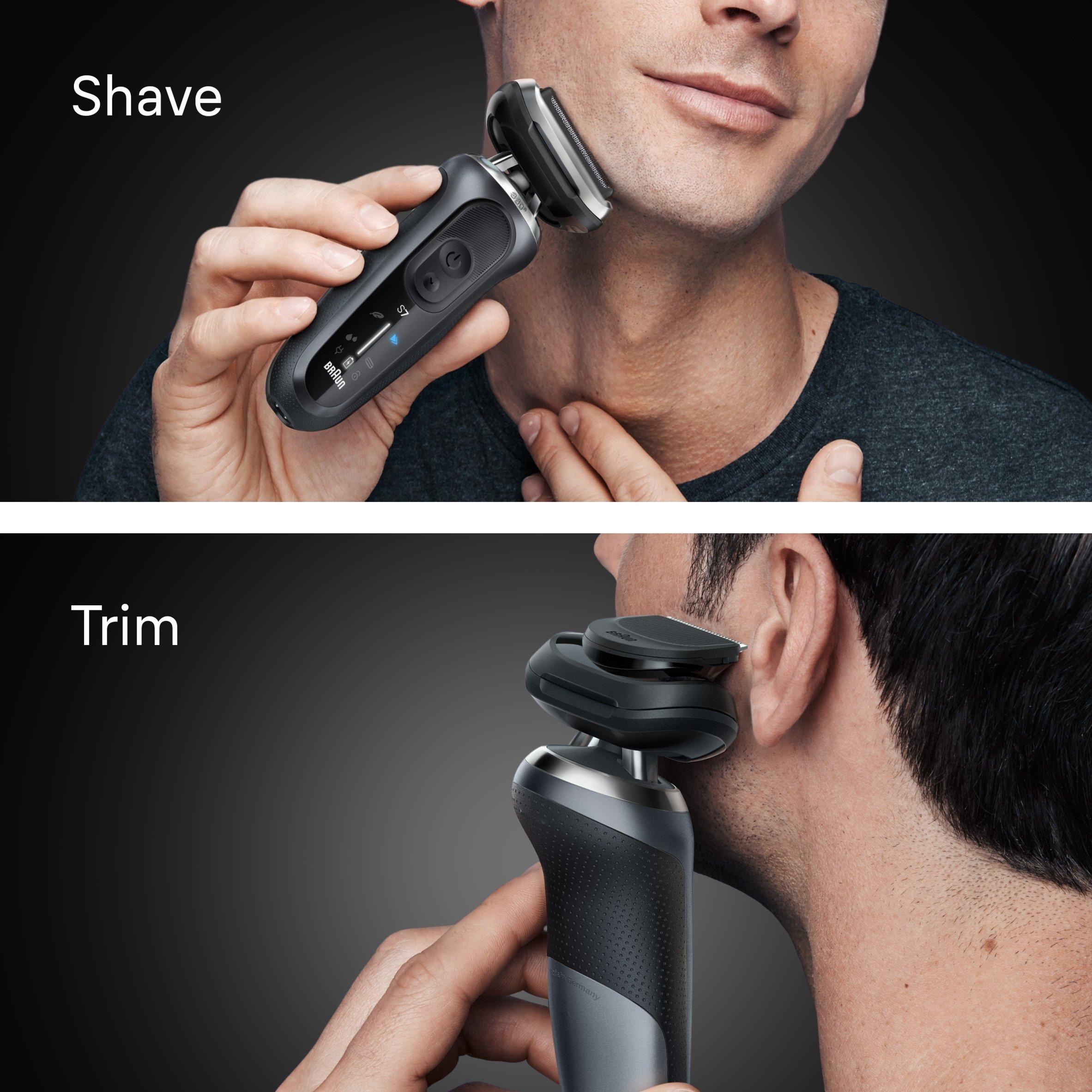Grey - Braun - Braun Series 7 Electric Shaver 72-G7200CC Grey - 7