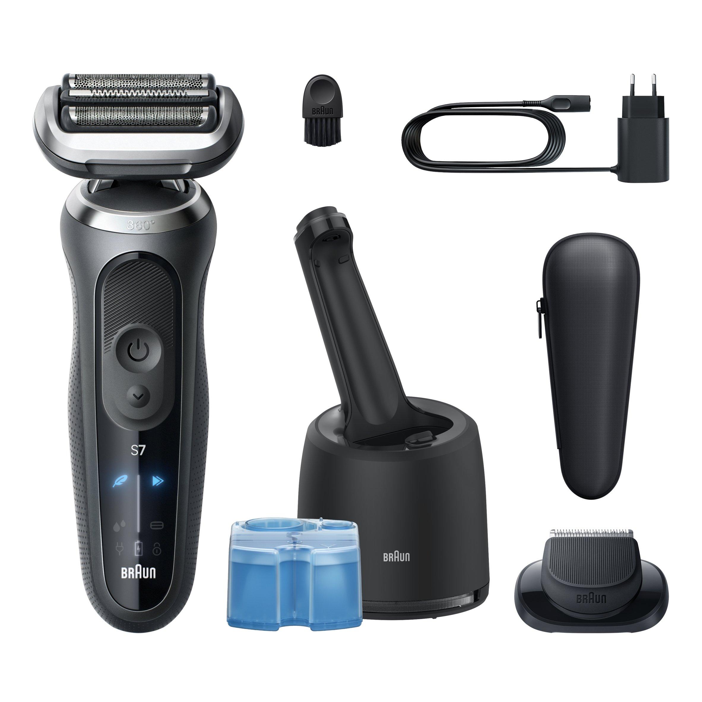 Grey - Braun - Braun Series 7 Electric Shaver 72-G7200CC Grey - 8