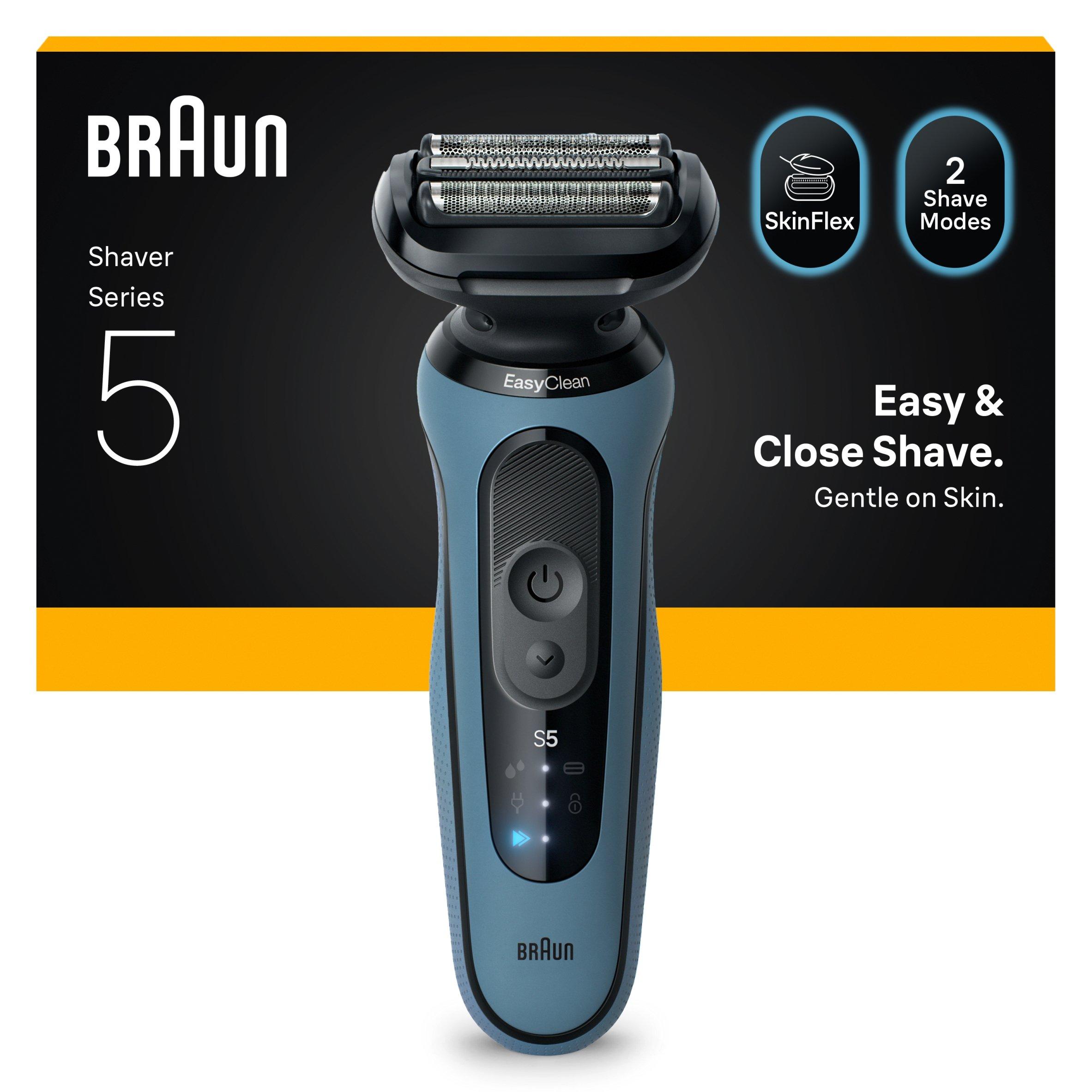 Braun  Series 5 Electric Shaver 52-A1000s Azure