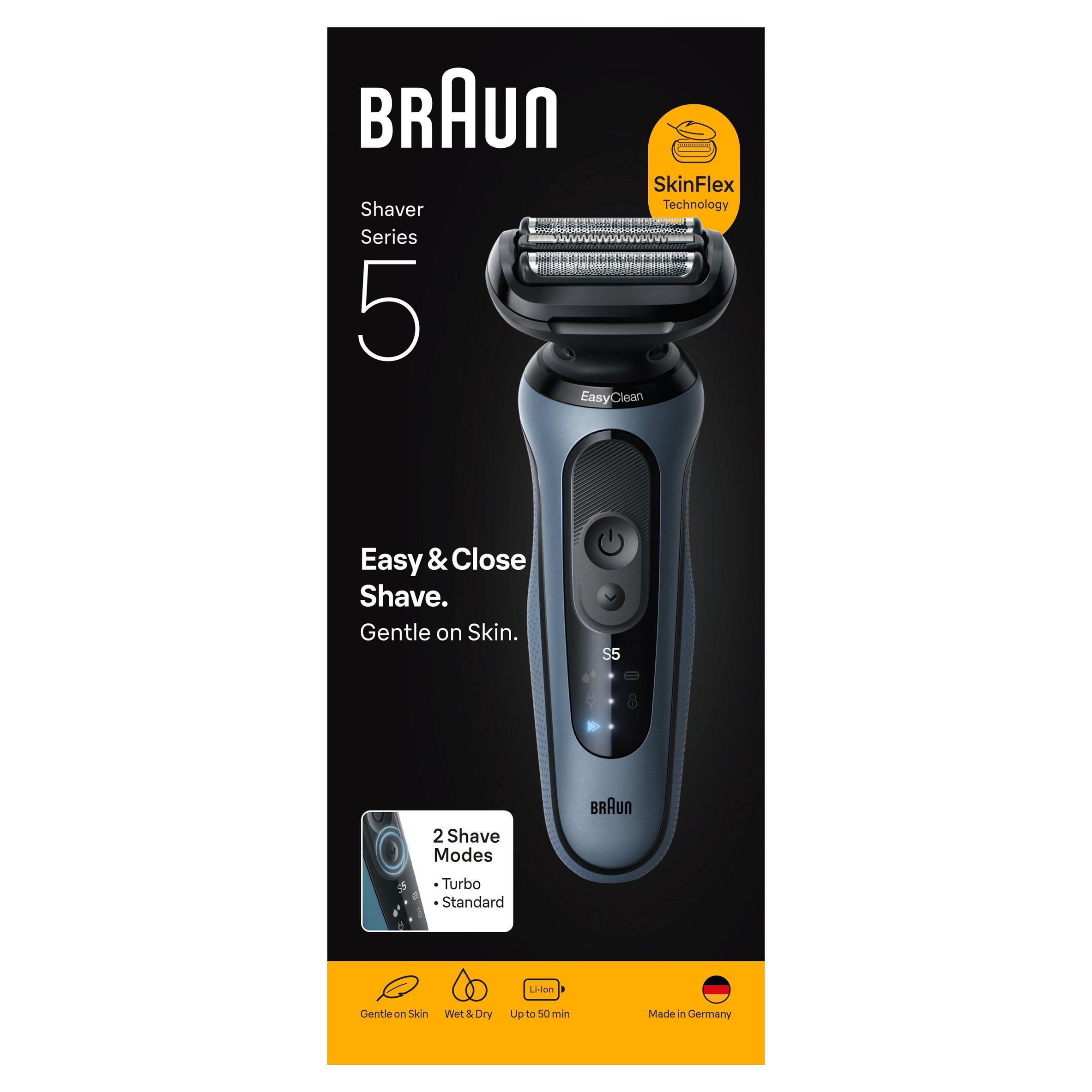 Azure - Braun - Braun Series 5 Electric Shaver 52-A1000S Azure - 2