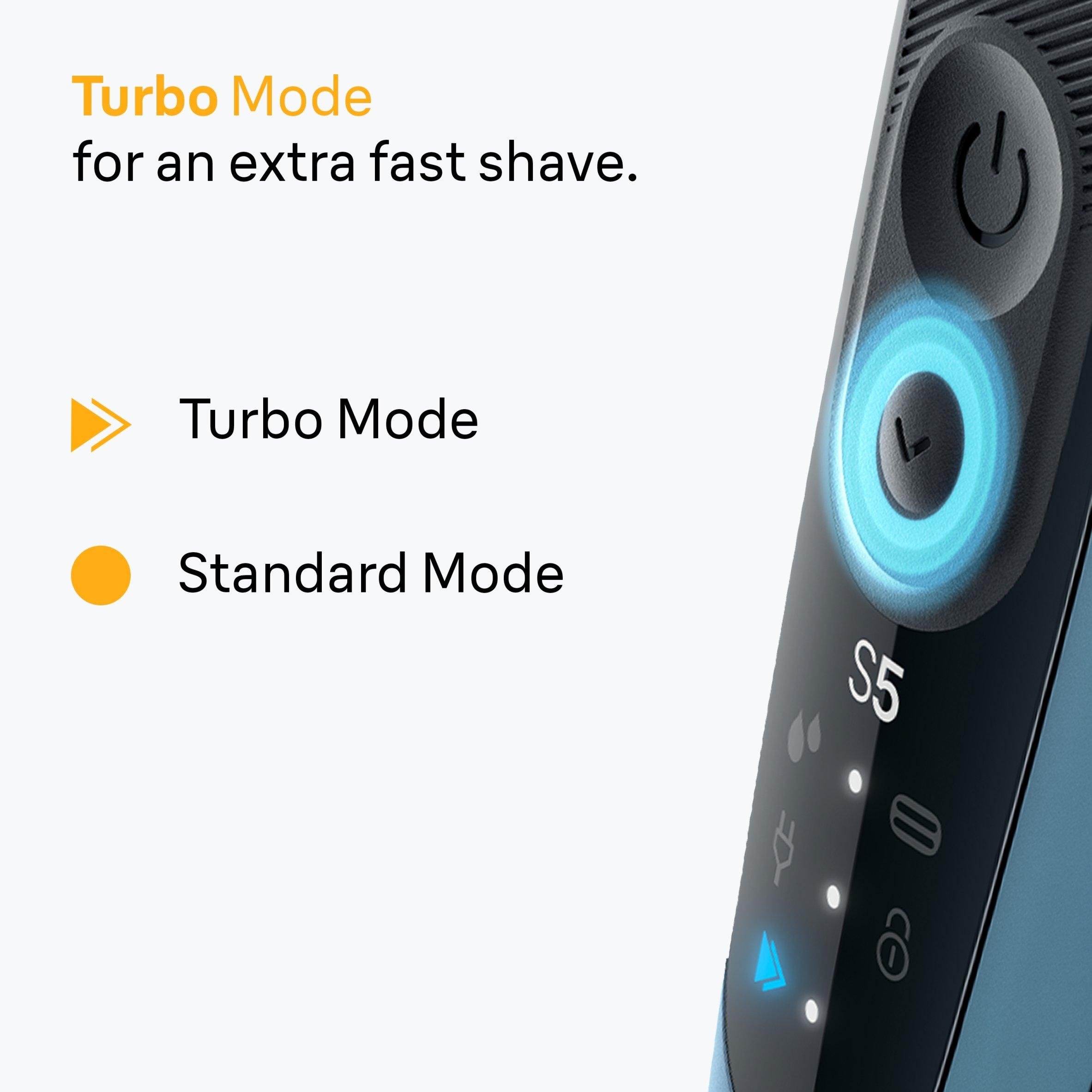 Azure - Braun - Braun Series 5 Electric Shaver 52-A1000S Azure - 7