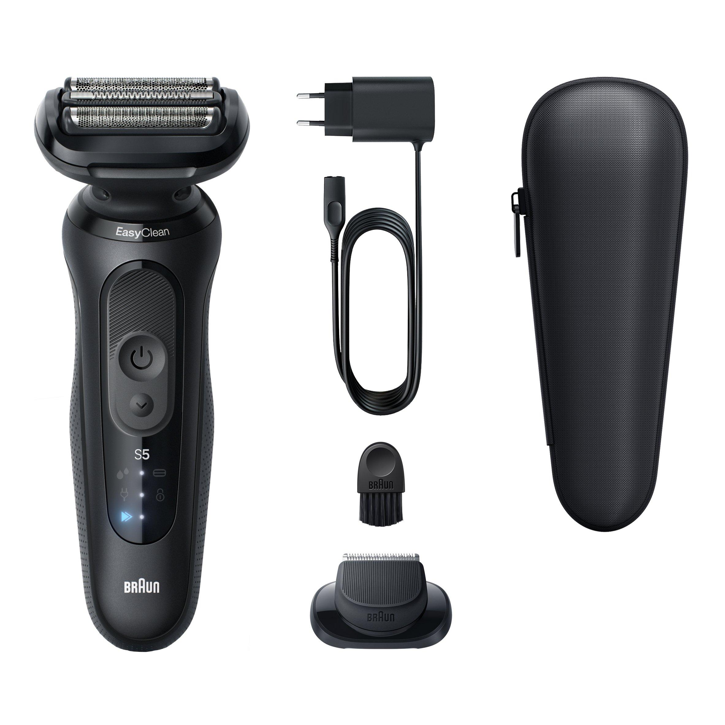 Black - Braun - Braun Series 5 Electric Shaver 52-N1200S Black - 3