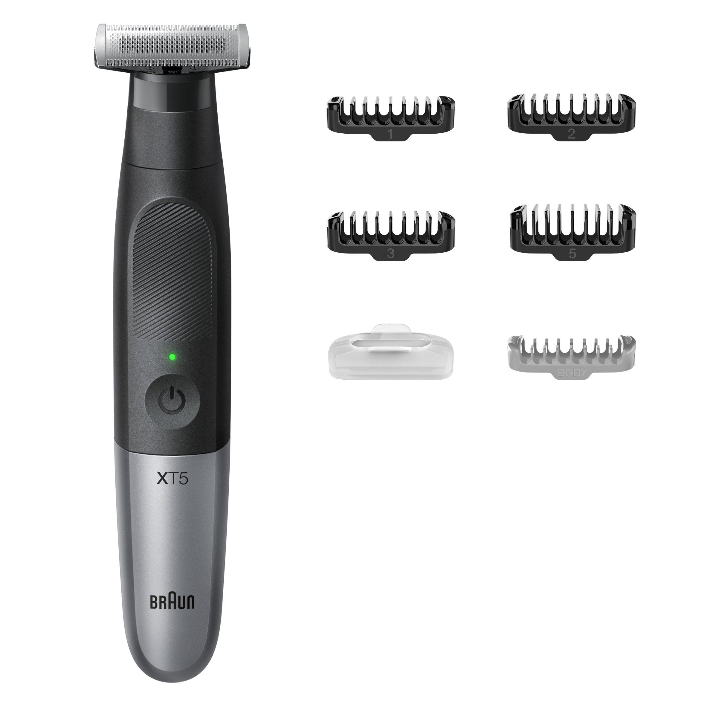 Black - Braun - Braun XT5100 Face & Body Trimmer and Shaver - 3