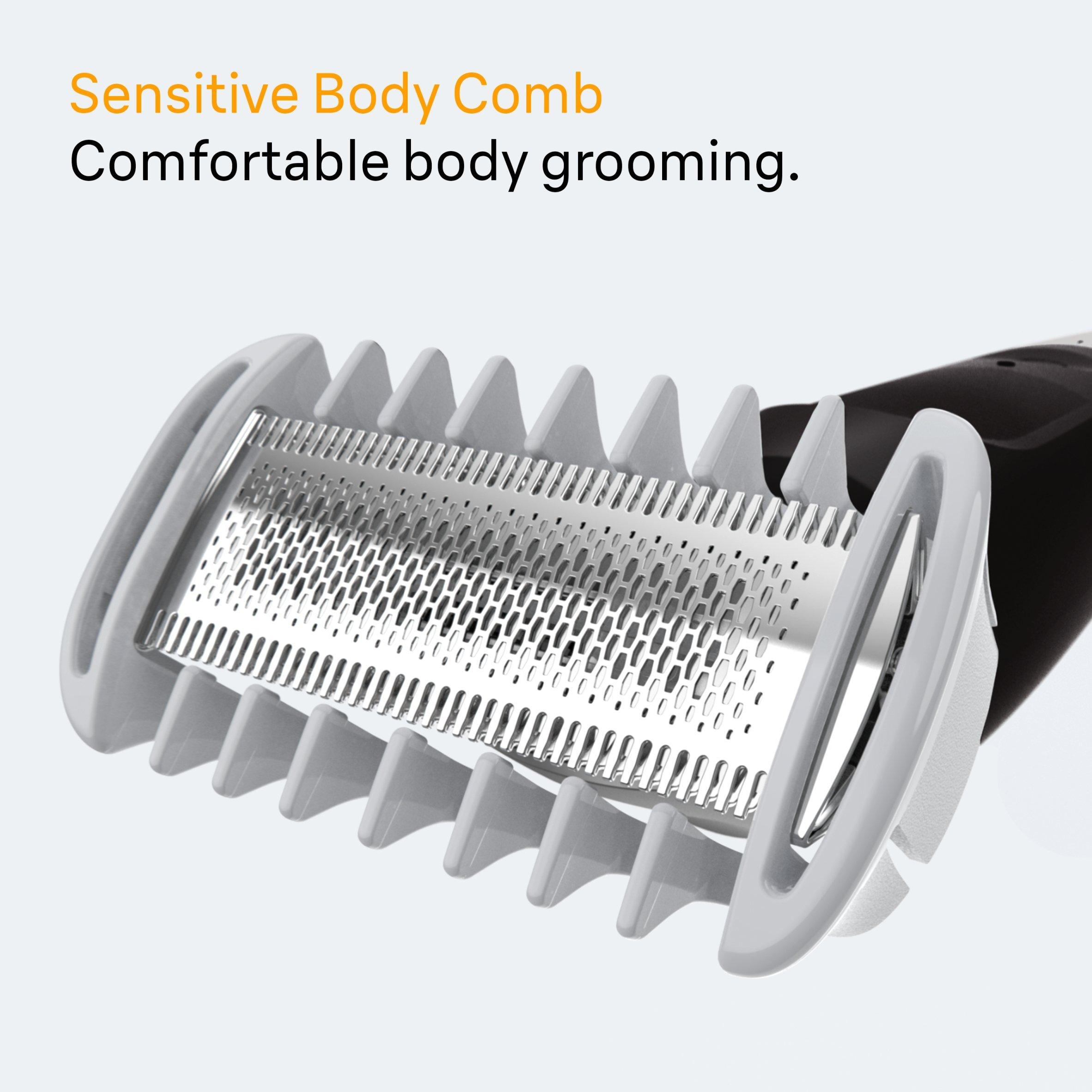 Black - Braun - Braun XT5100 Face & Body Trimmer and Shaver - 8