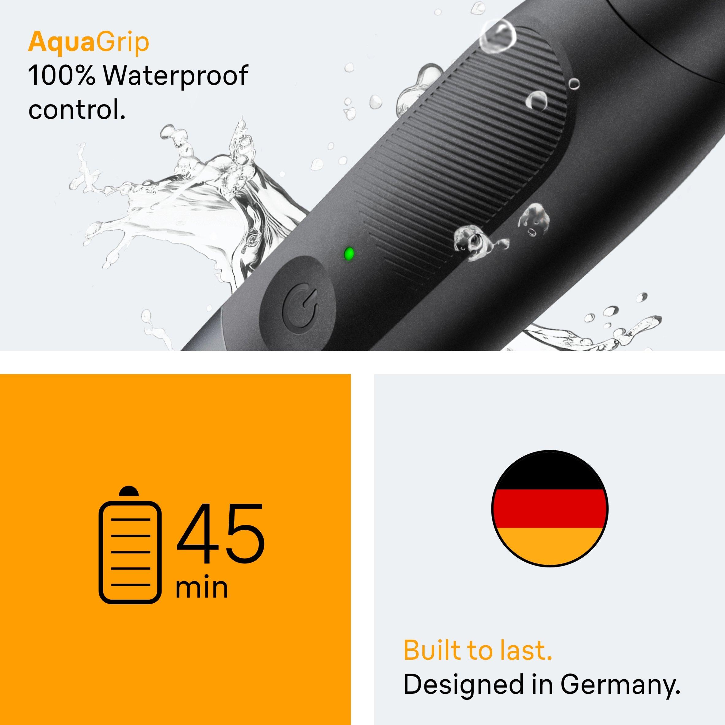 Black - Braun - Braun XT5100 Face & Body Trimmer and Shaver - 9