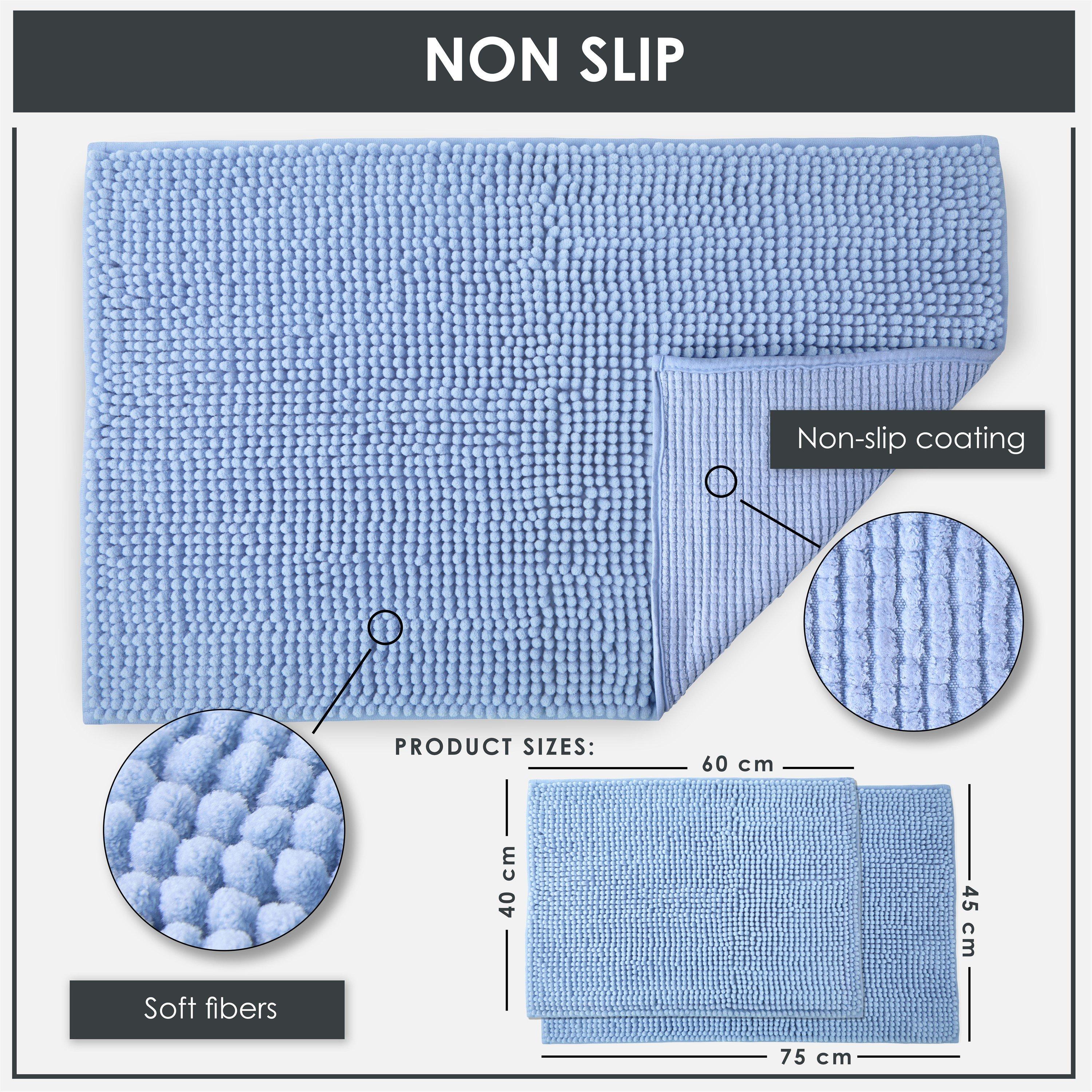 Burnt Orange - Emma Barclay - Bath Mat Soft Absorbent Noodle - 2