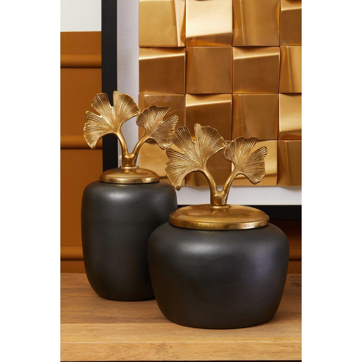 Black Gold - Fifty Five South - Nason Gold Carving Wall Art - 3