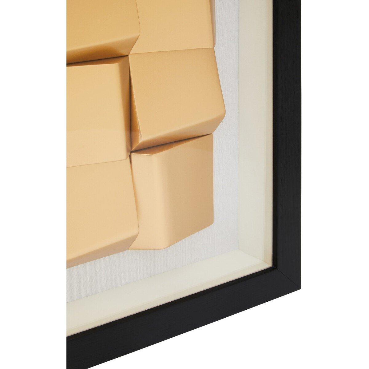 Black Gold - Fifty Five South - Nason Gold Carving Wall Art - 4