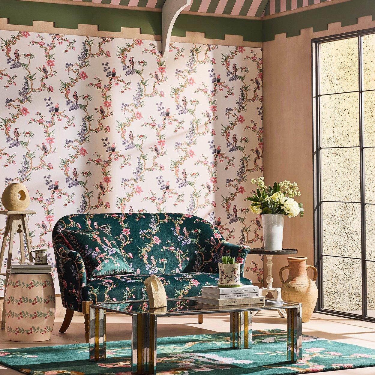 Spring - Cath Kidston - Cath Kidston Birds & Berries Spring Wallpaper - 1