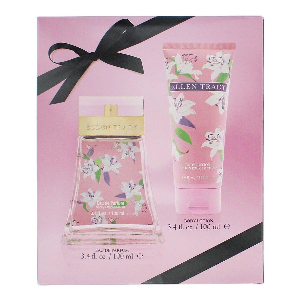 None - Ellen Tracy - Ellen Tracy Classic Florals Pink Sparkling GiftSet - 3