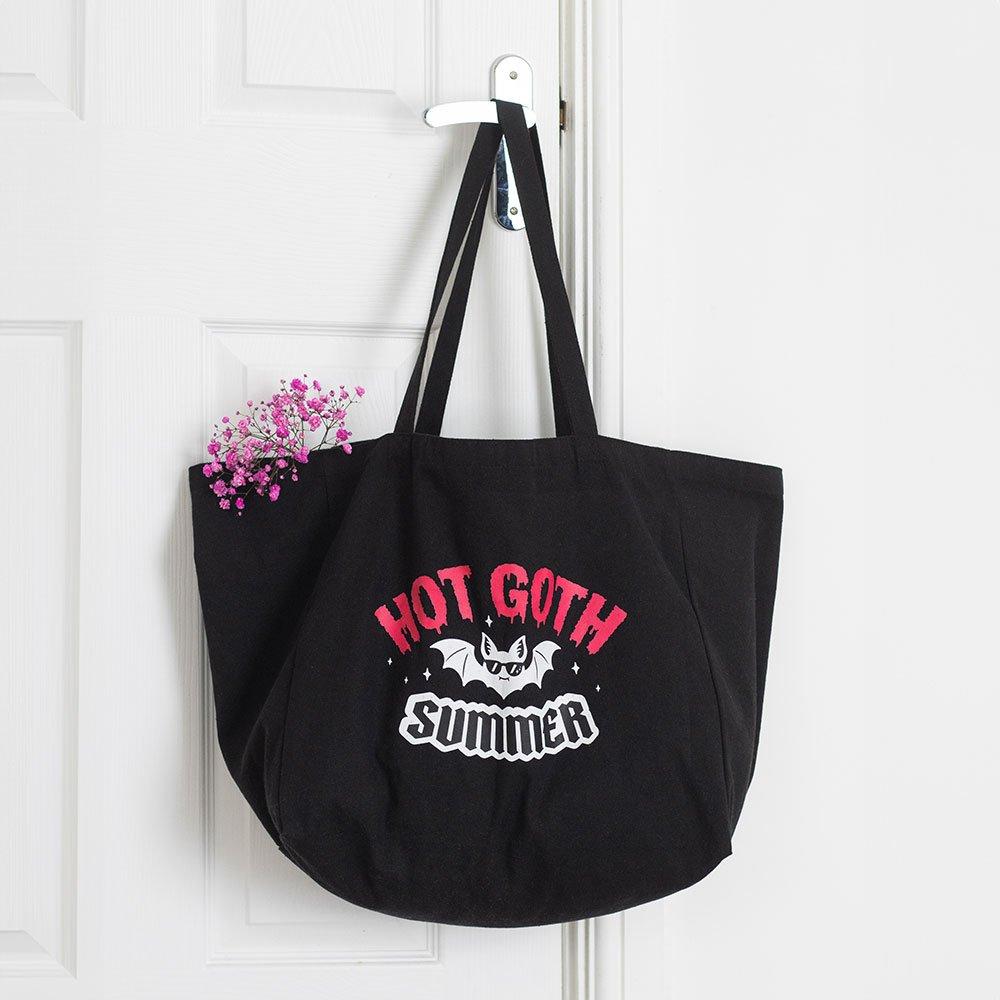 Black - Something Different - Hot Goth Summer Beach Tote - 1