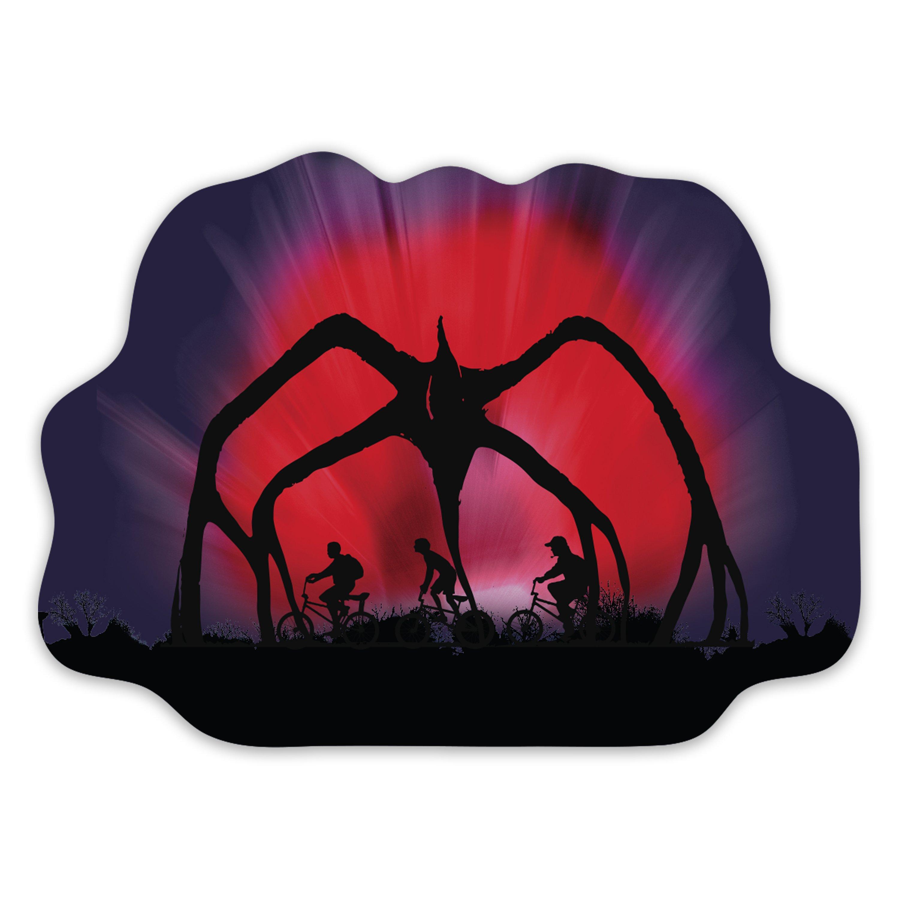 Multi - Stranger Things - Flames Shaped Cushion - 5