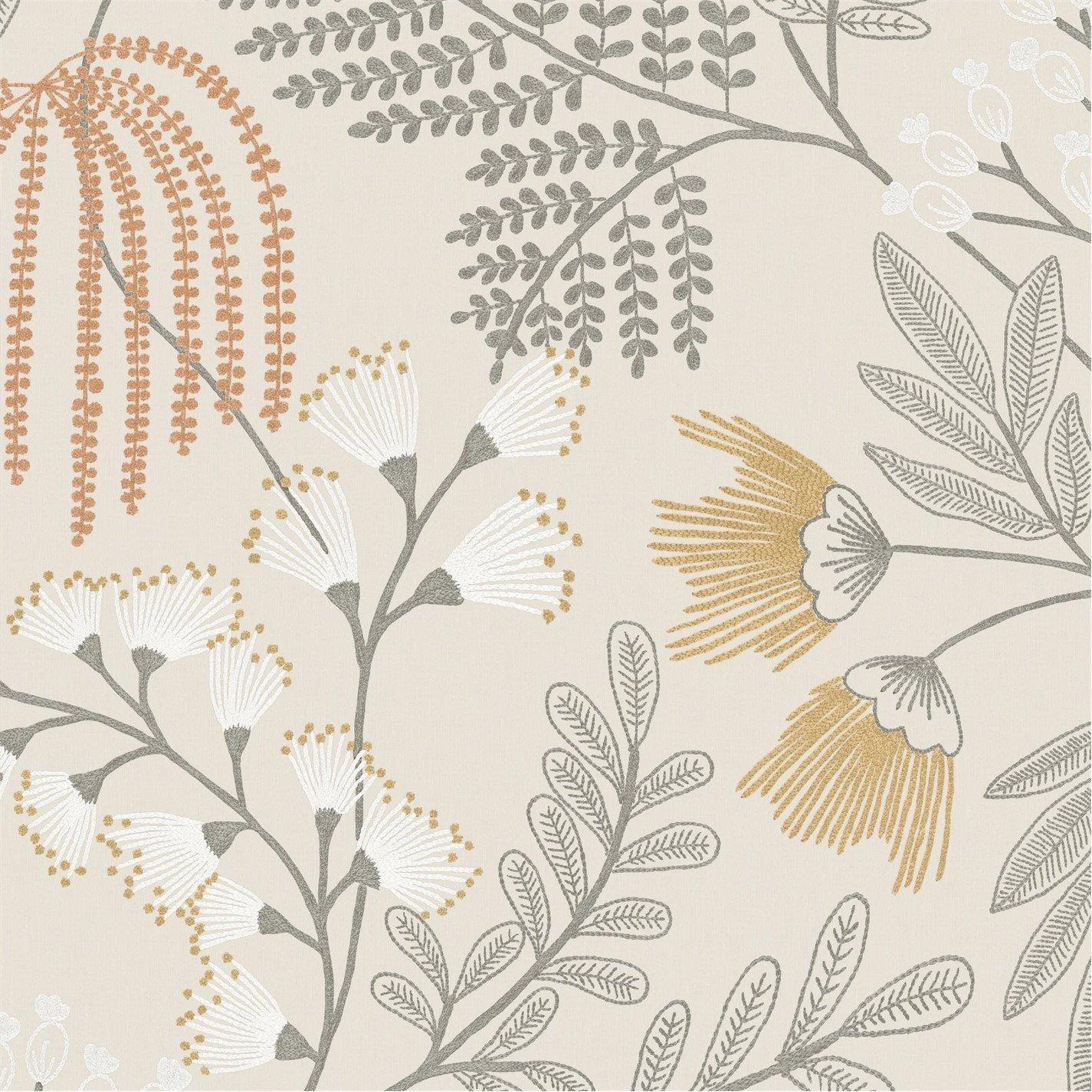 Sandstone - Superfresco Easy - Richmond Cream Floral Wallpaper - 2