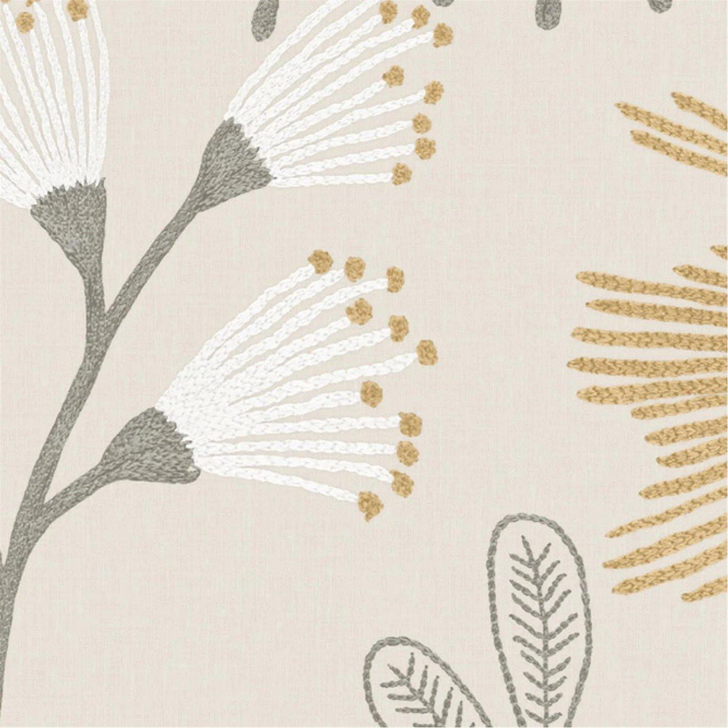Sandstone - Superfresco Easy - Richmond Cream Floral Wallpaper - 4