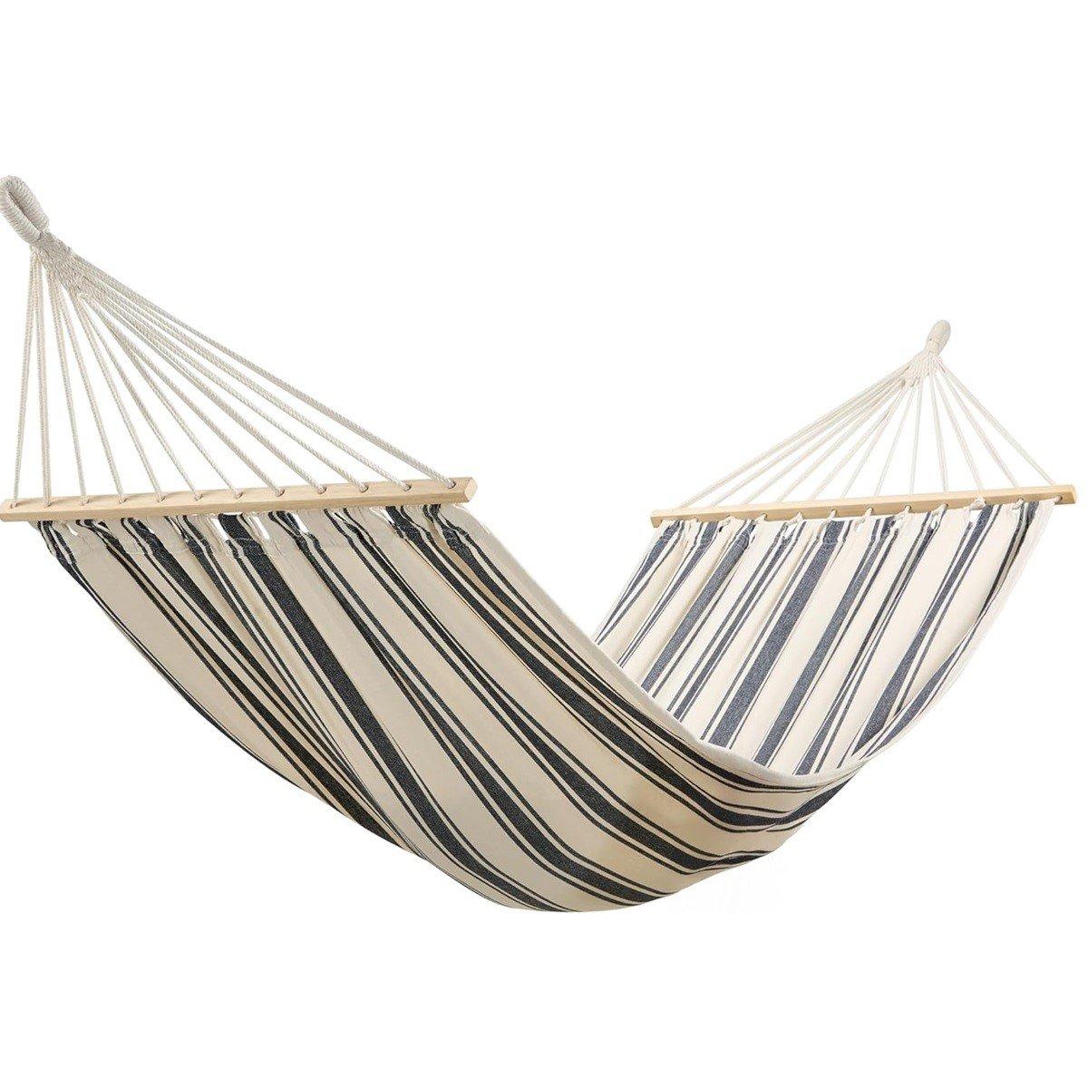Multi - VonHaus - Striped Cotton Hammock - 1