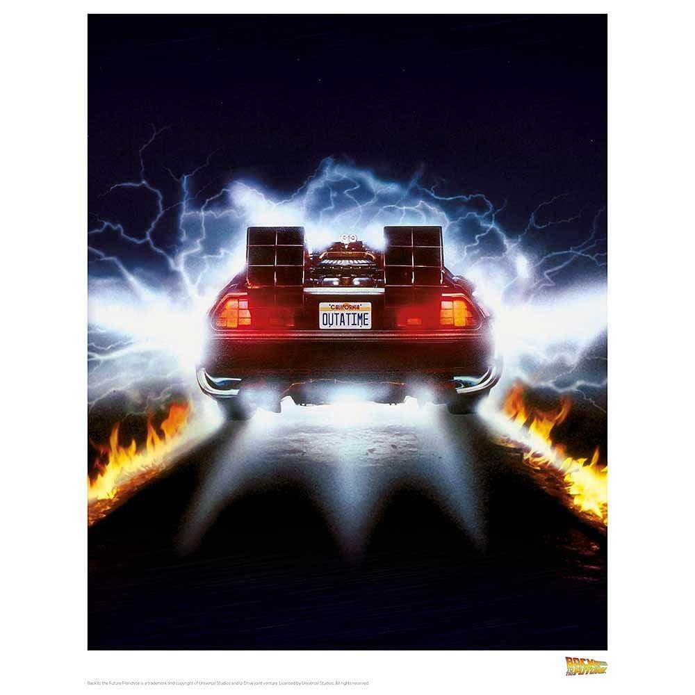 Back to the Future Art Print