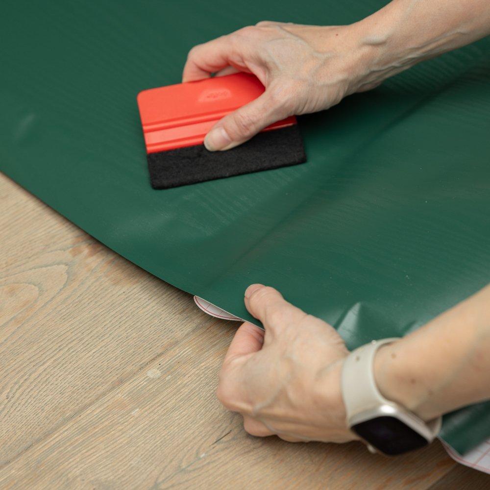 Green - D C Fix - Pine Green Wood Self-adhesive Vinyl 67.5cmx2m qty3 - 4