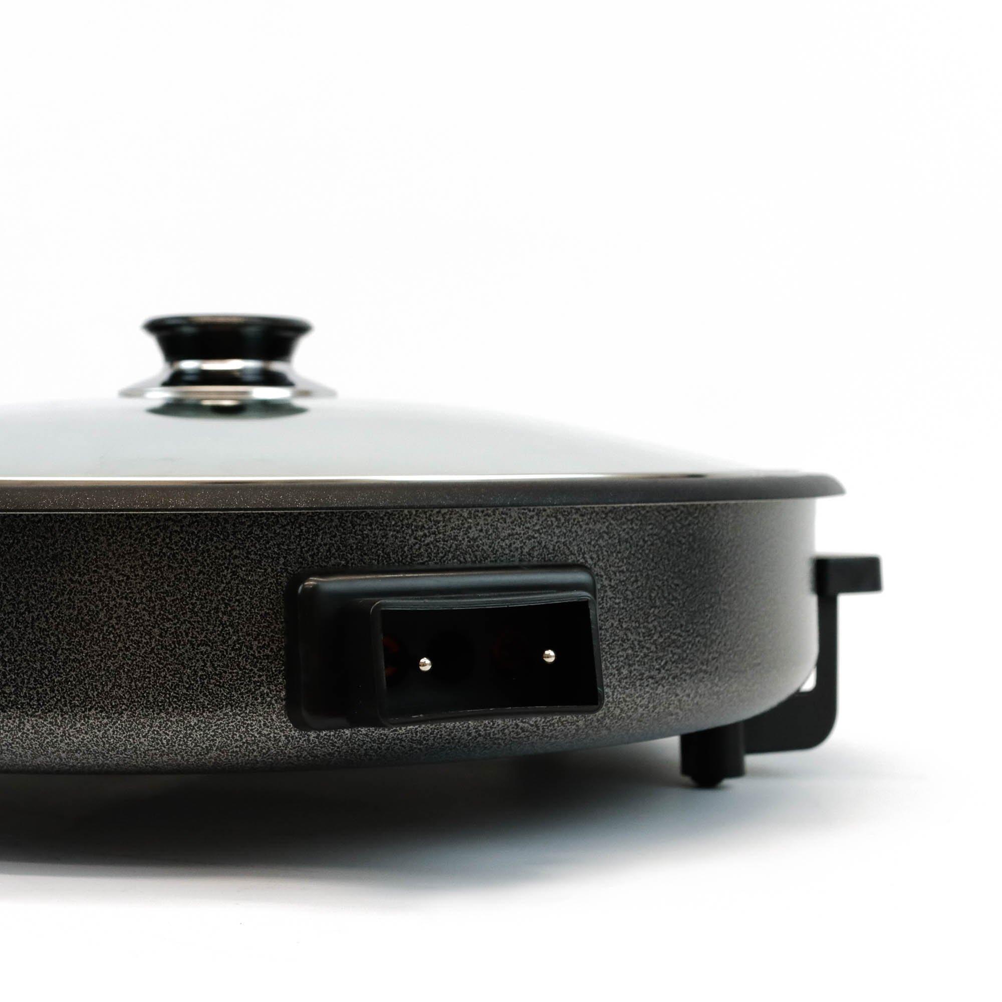 Black - Streetwize - Multi-Functional Electric Skillet/Cooker - 2