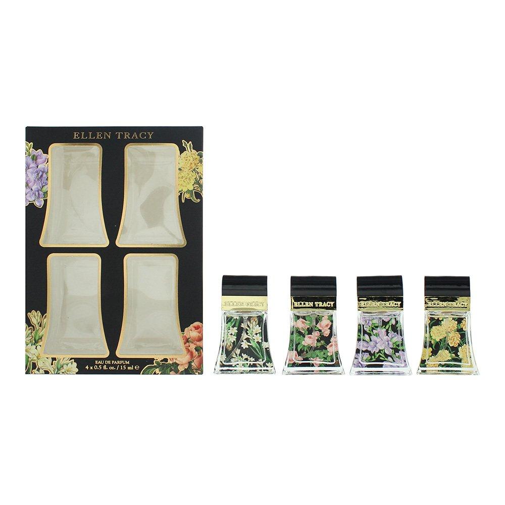 None - Ellen Tracy - Ellen Tracy Classic Florals Black 4 Piece Gift Set - 2