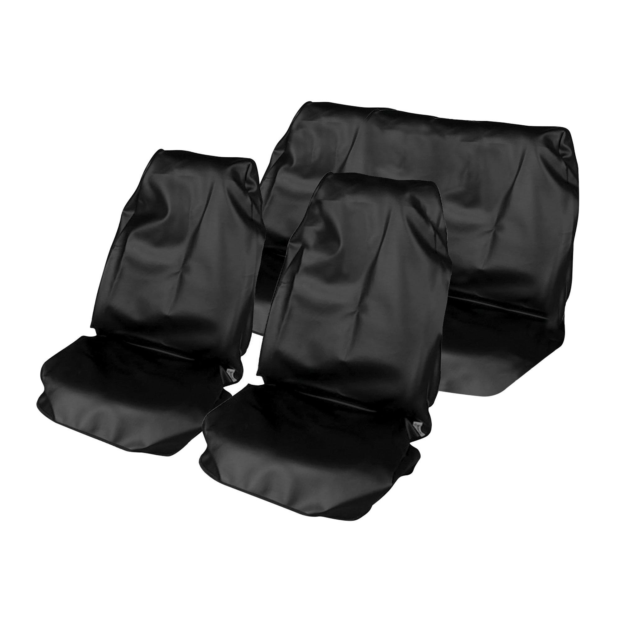 Black - Streetwize - HD Seat Cover Set -Black