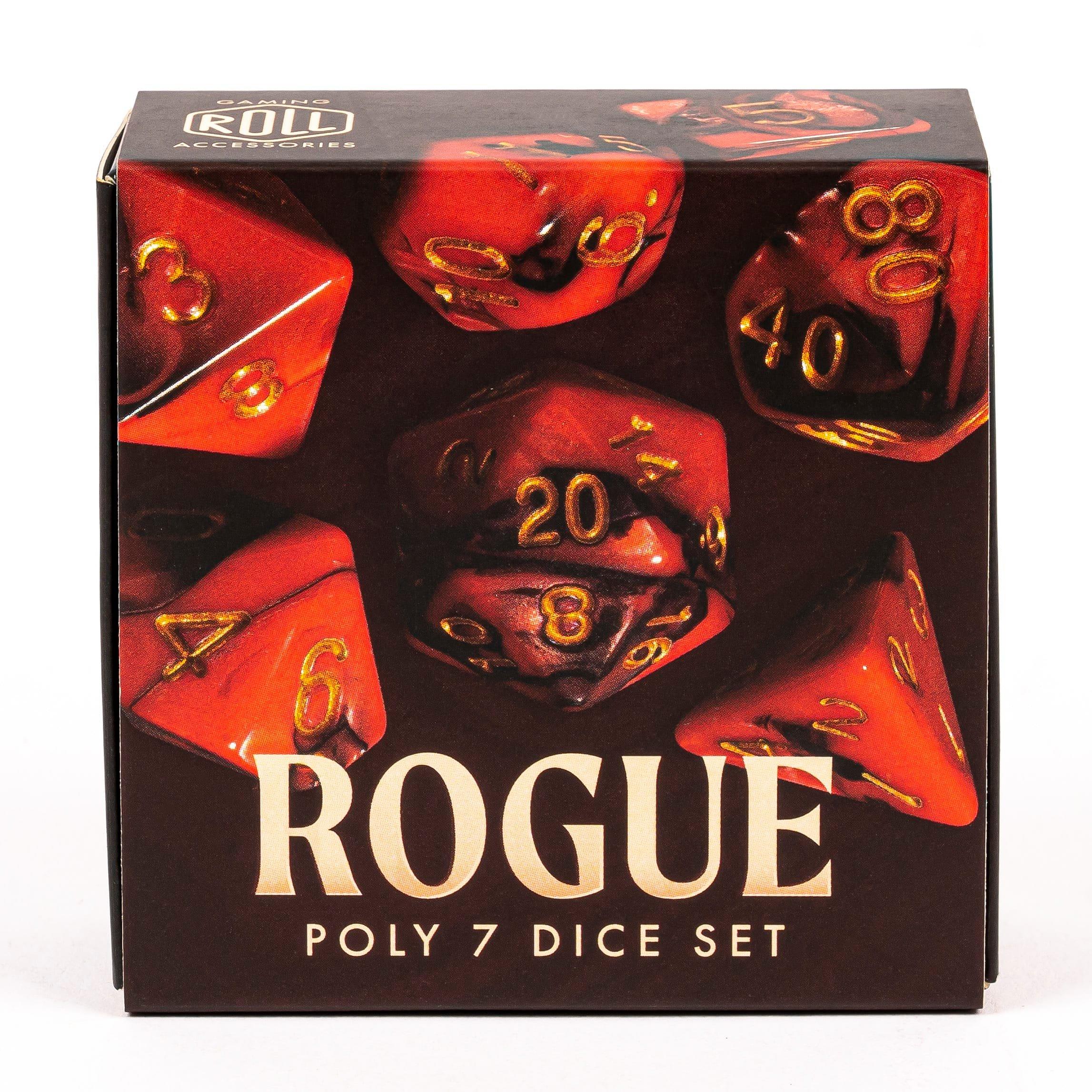 Merchandise - Dungeons and Dragons - Rogue 7-Polyhedral Dice - 2