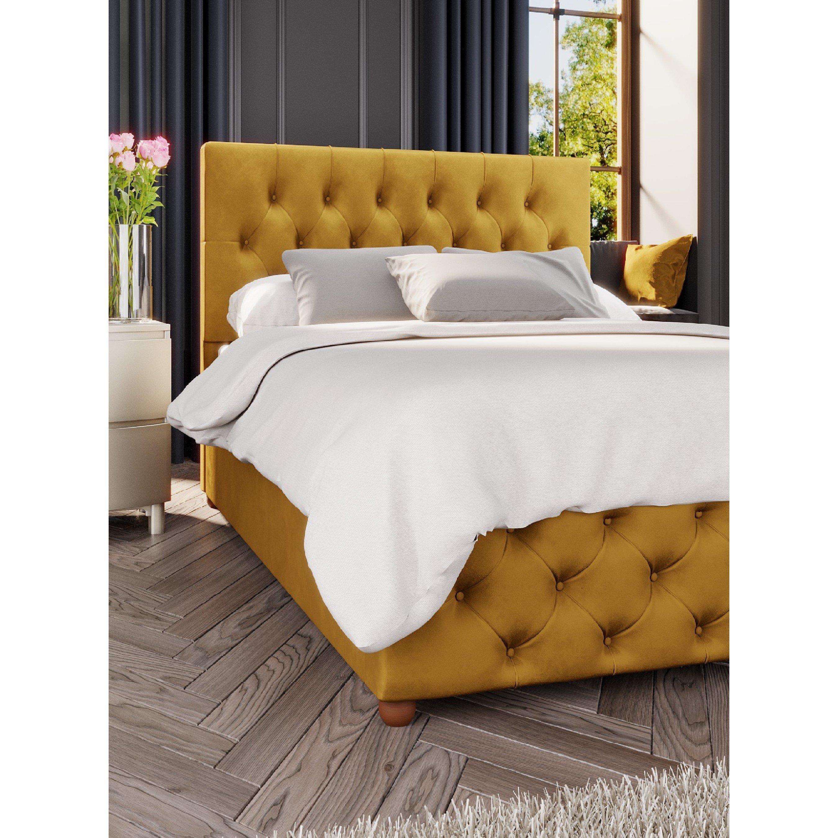 Laurence Llewelyn-Bowen  Luna Ottoman Storage Bed - Ochre - Single