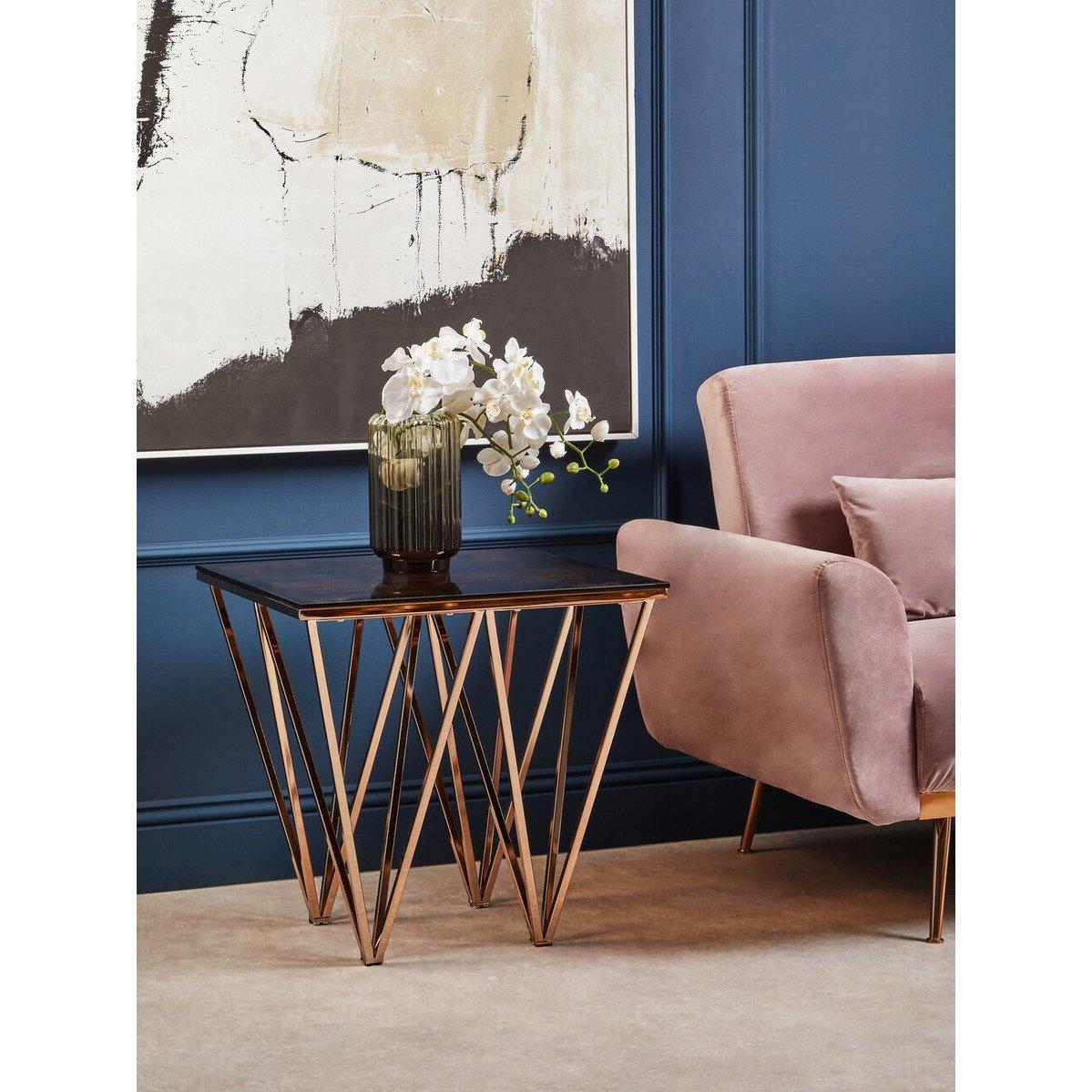 Natural Pink - Fifty Five South - Astratto Natural Pink And Classic Wall Art - 3