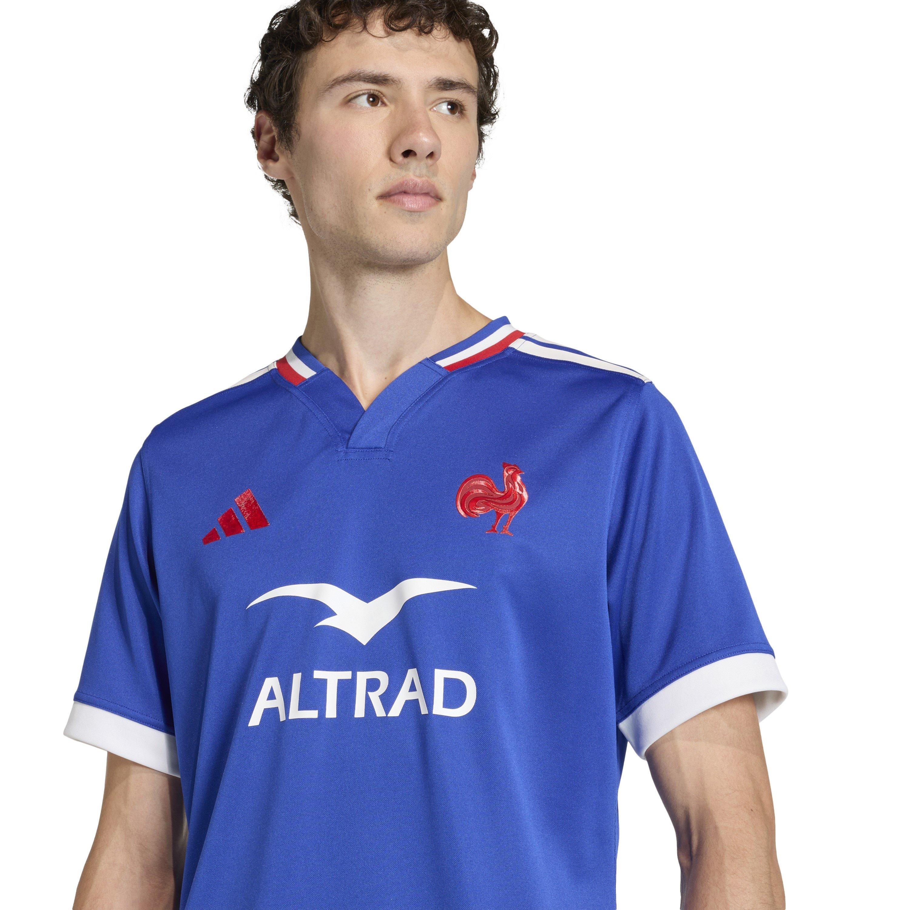 Semi L Blue - adidas - France Rugby Home Shirt 2026 Mens - 5