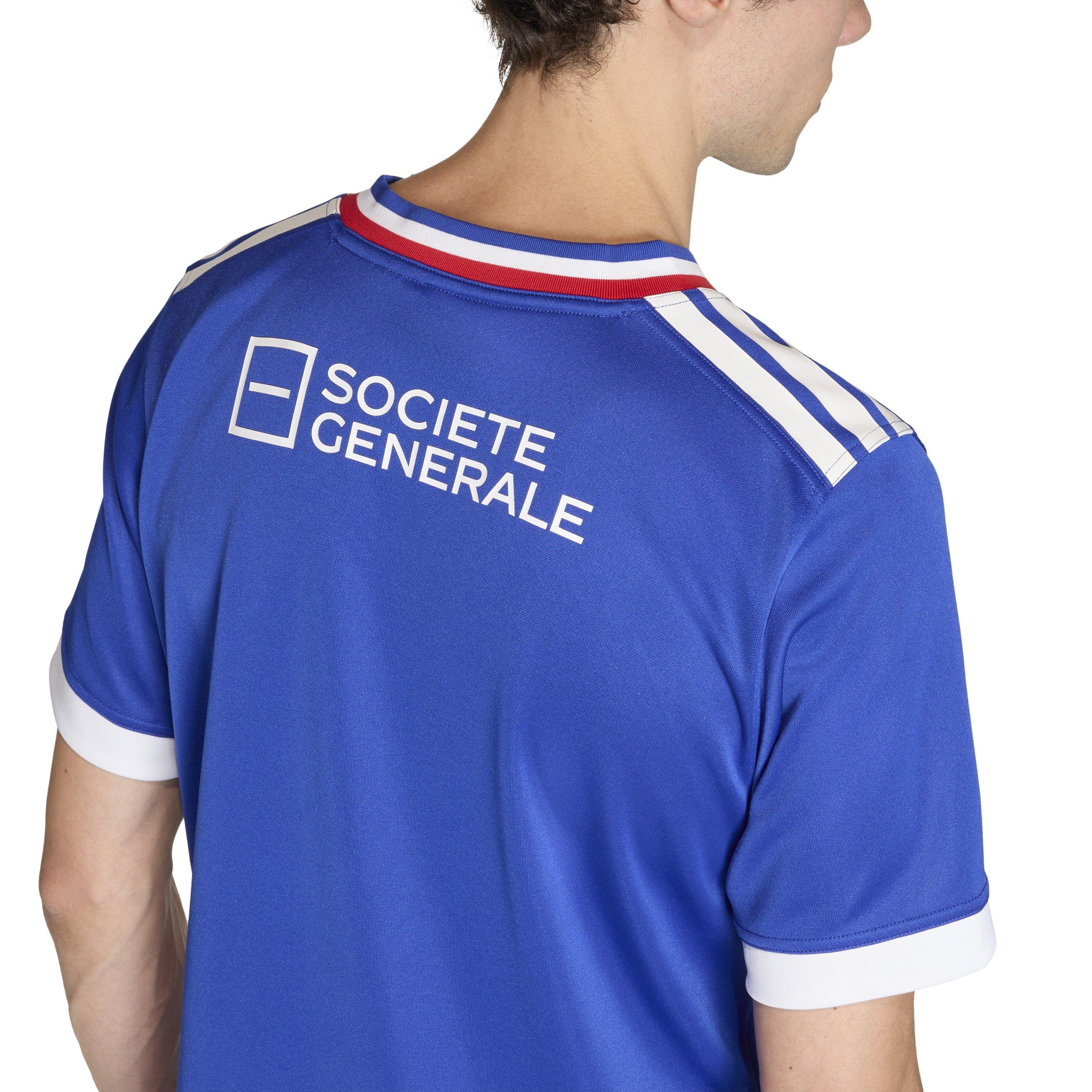 Semi L Blue - adidas - France Rugby Home Shirt 2026 Mens - 6