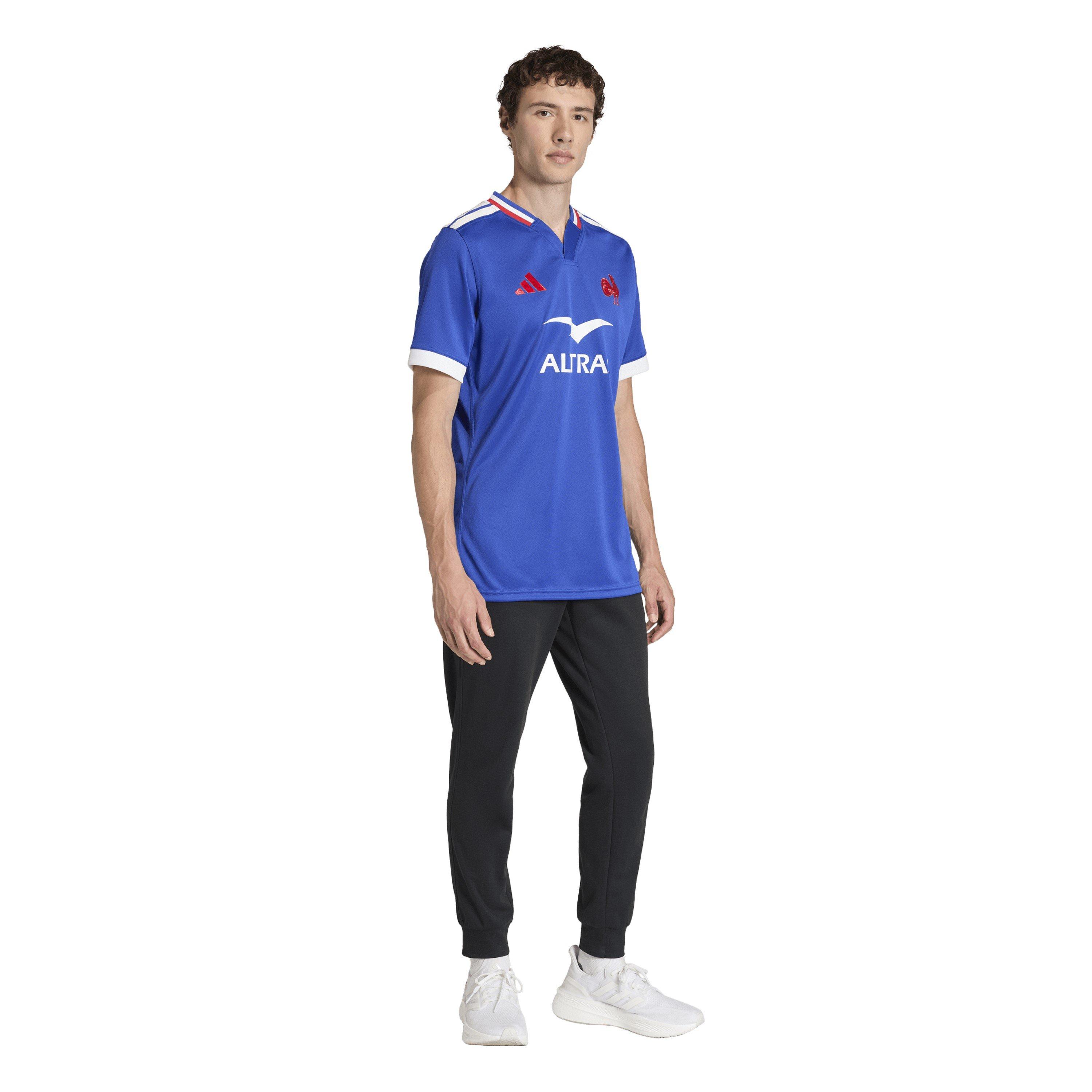 Semi L Blue - adidas - France Rugby Home Shirt 2026 Mens - 7