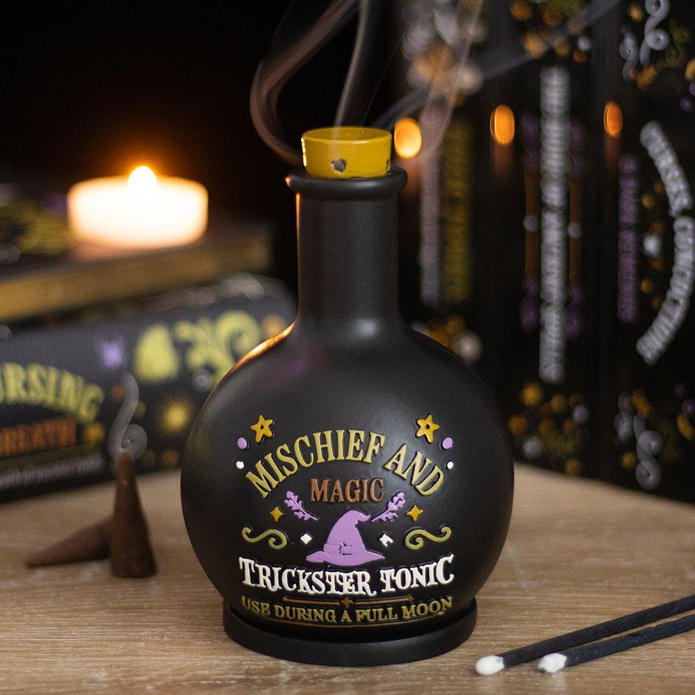 White - Something Different - Mischief and Magic Potion Bottle Incense Holder - 1