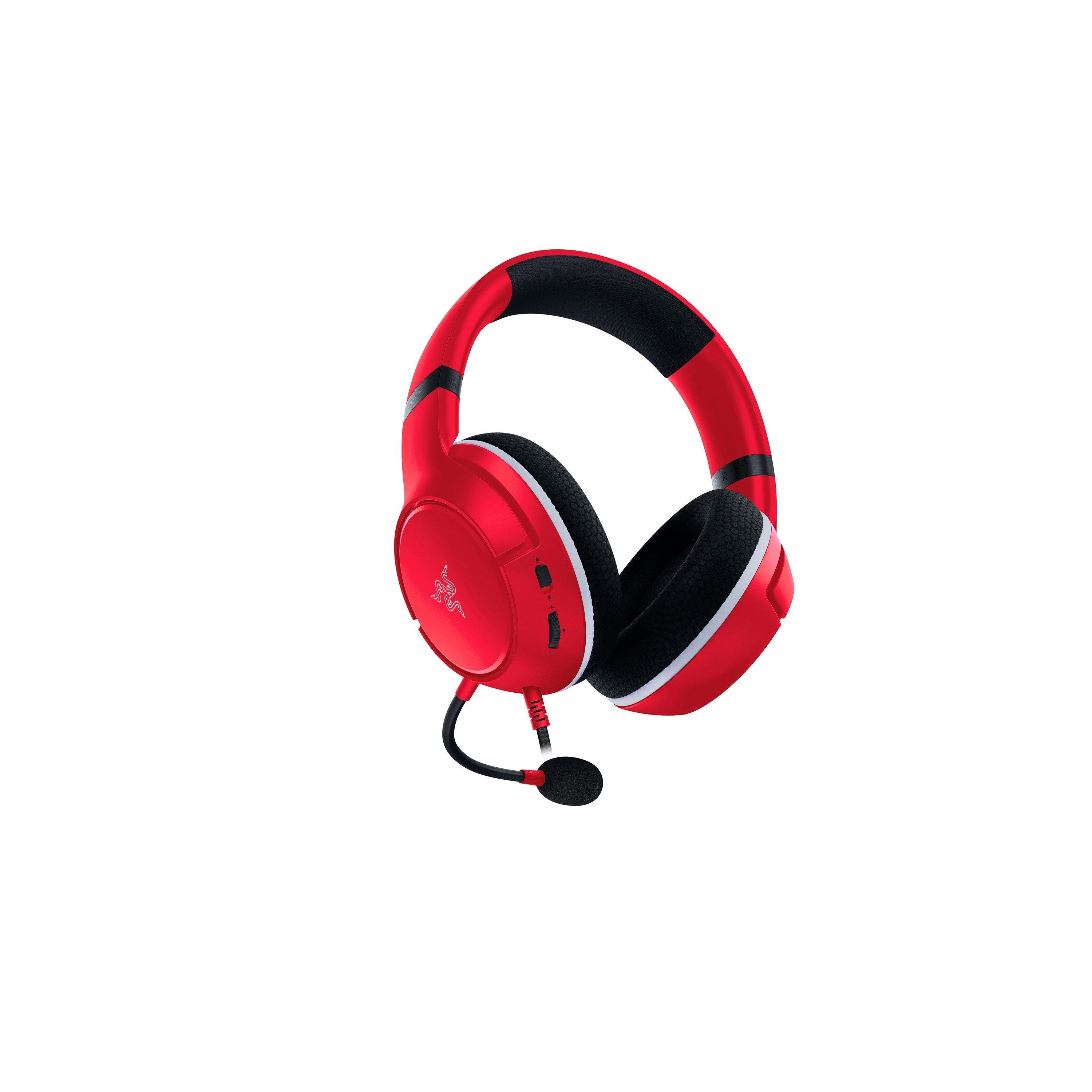 Red - Razer - Kaira X Headset for Xbox - Pulse Red - 3