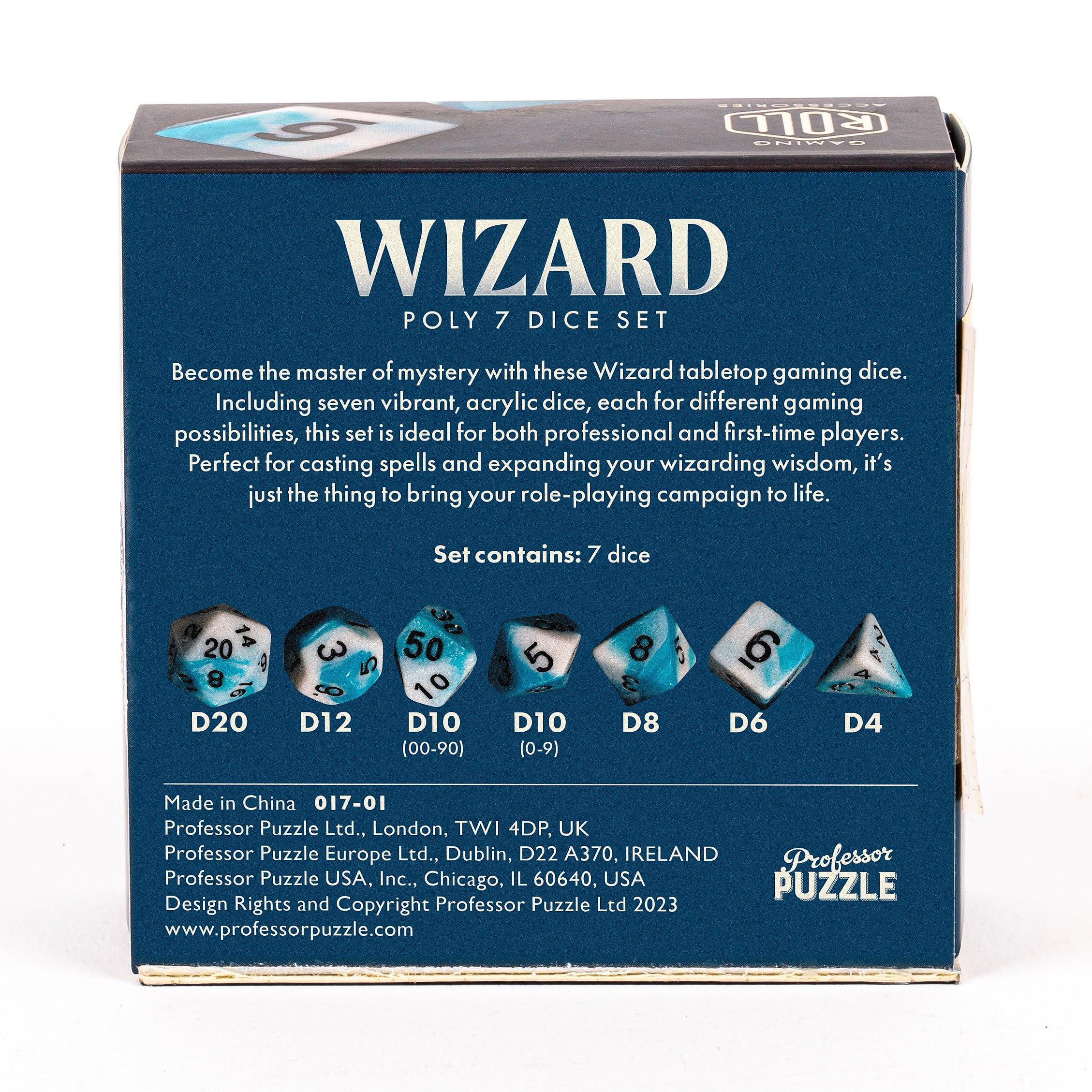 Merchandise - Dungeons and Dragons - Wizard 7-Polyhedral Dice - 3