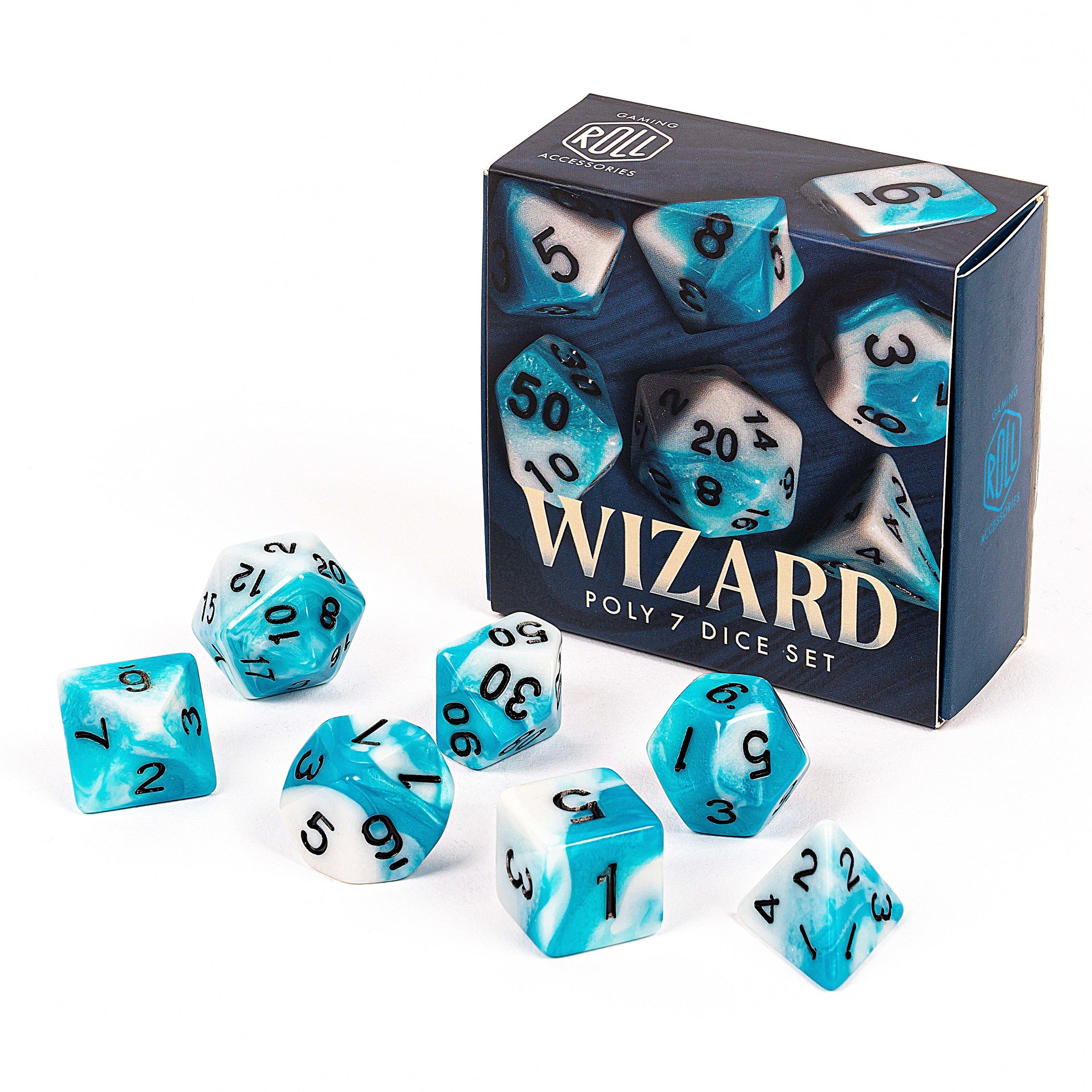 Merchandise - Dungeons and Dragons - Wizard 7-Polyhedral Dice - 4