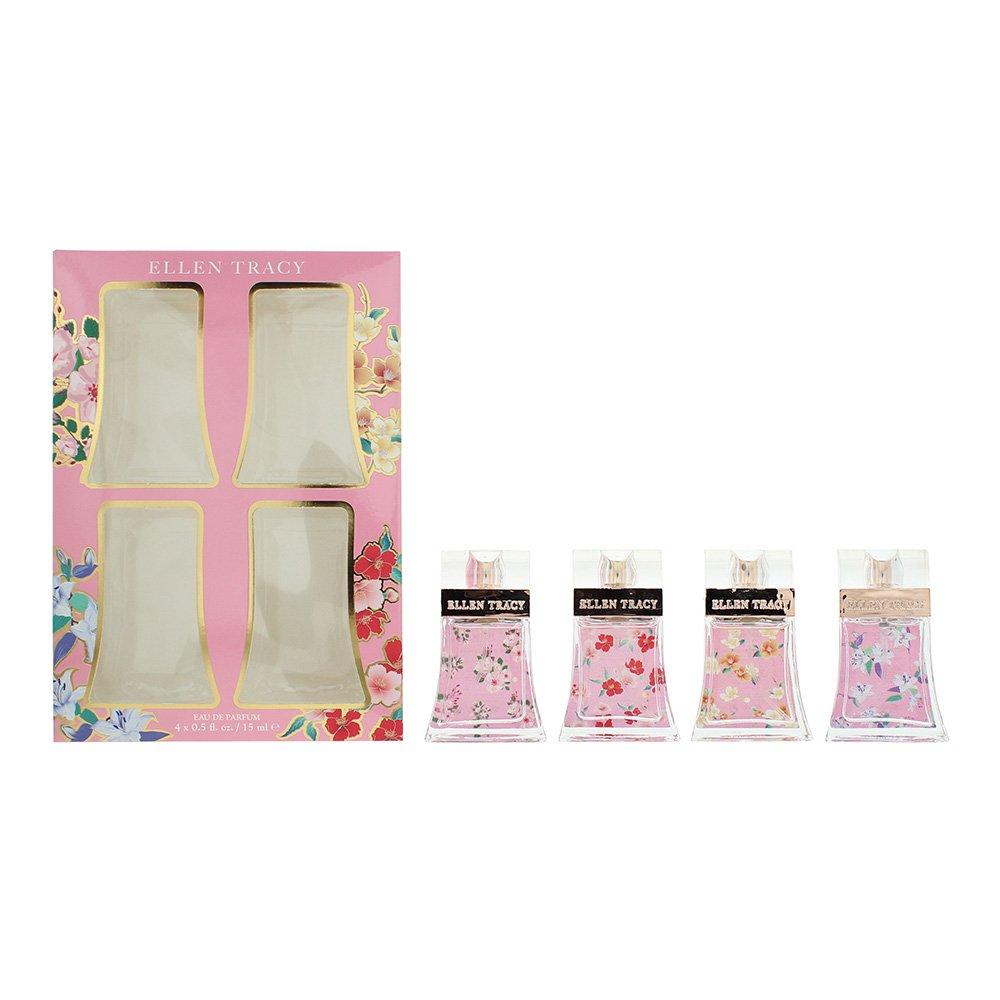 None - Ellen Tracy - Ellen Tracy Classic Florals Pink 4 Piece Gift Set - 2